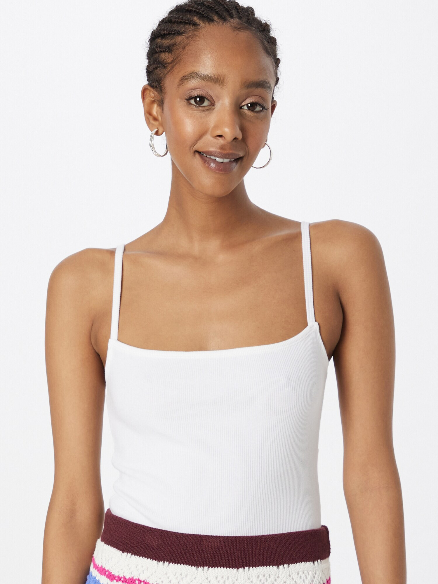 Abercrombie & Fitch Tricou body alb - Pled.ro