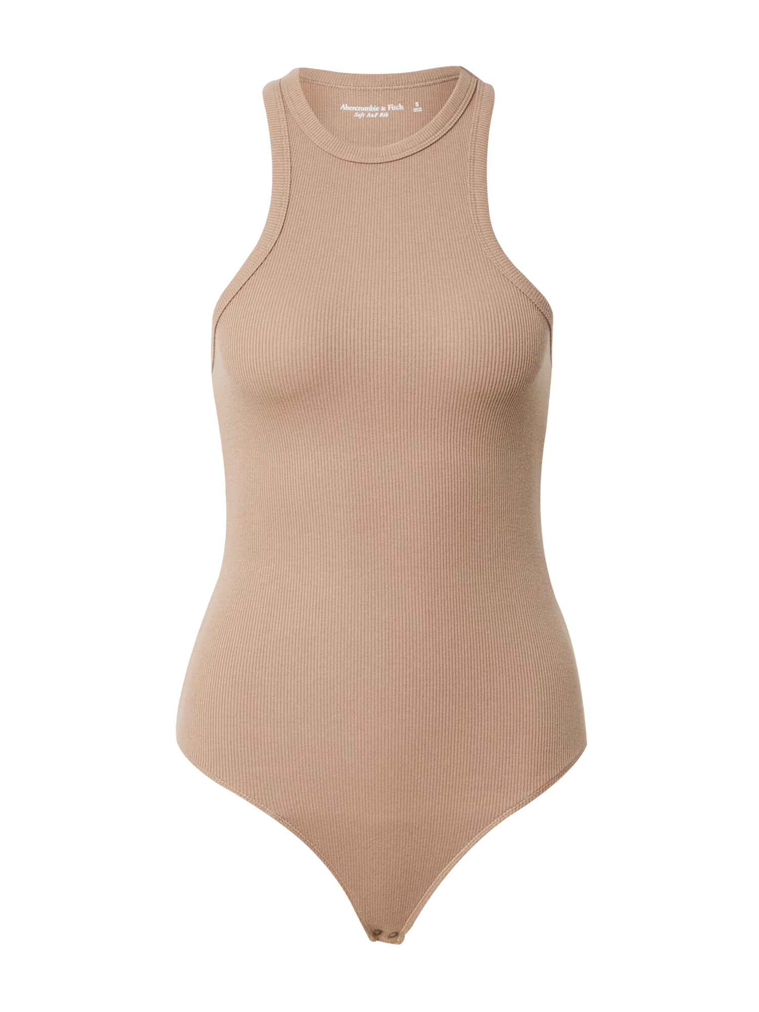 Abercrombie & Fitch Tricou body maro deschis - Pled.ro