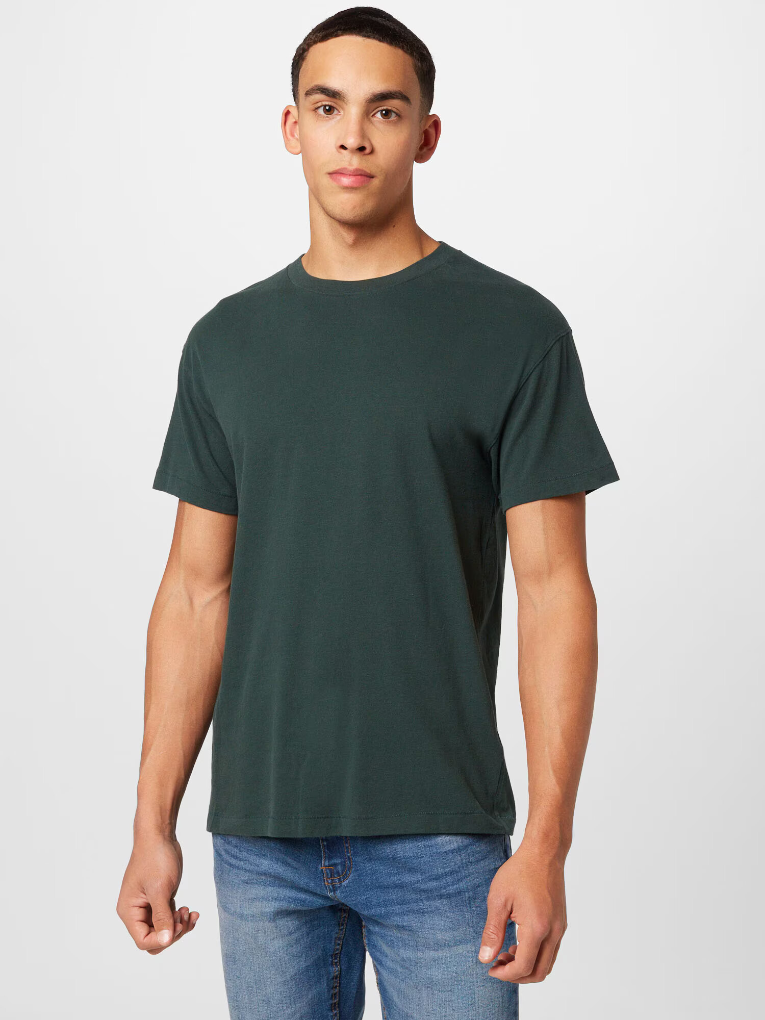 Abercrombie & Fitch Tricou maro deschis / verde închis / roșu vin - Pled.ro