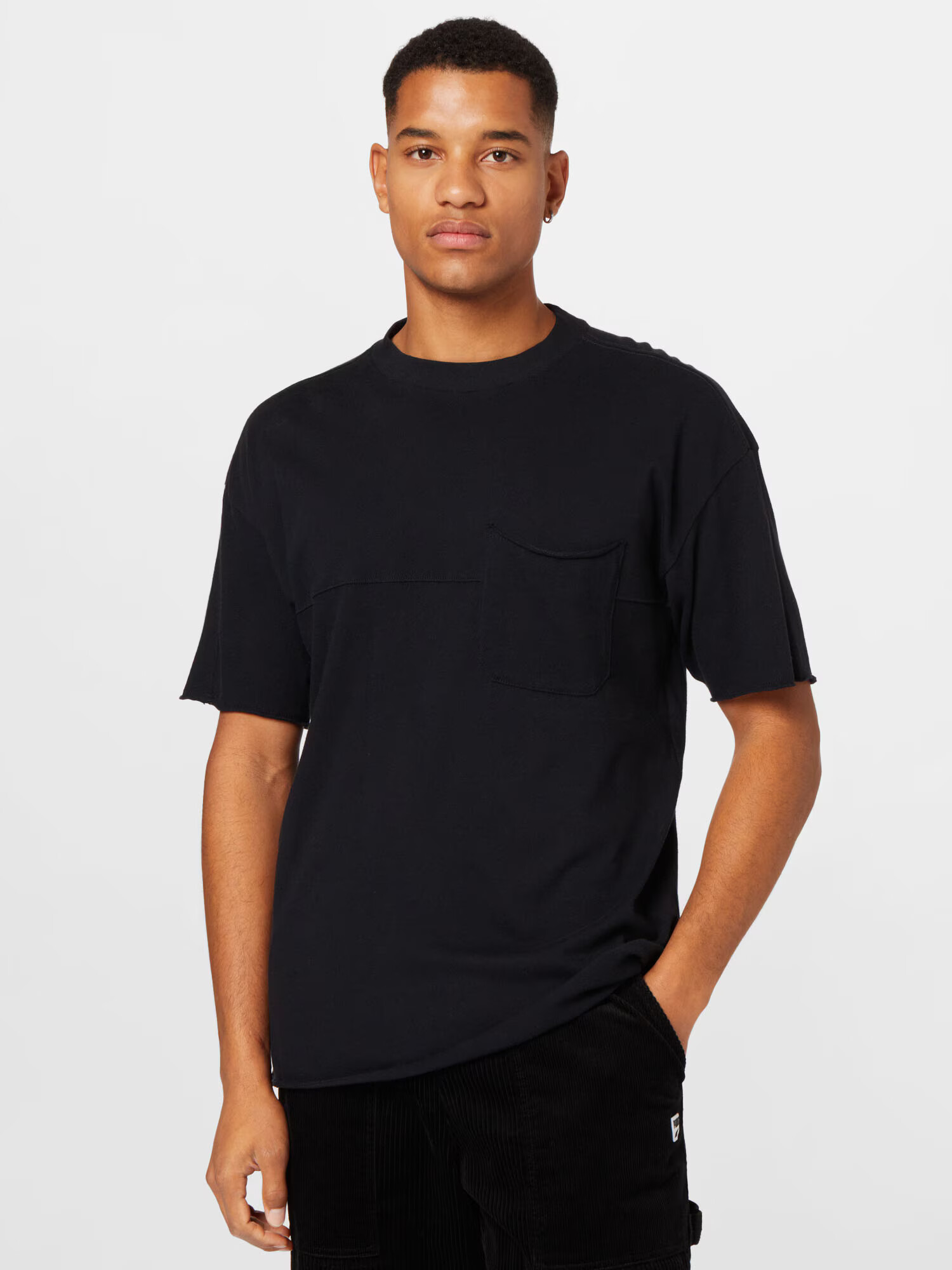 Abercrombie & Fitch Tricou negru - Pled.ro