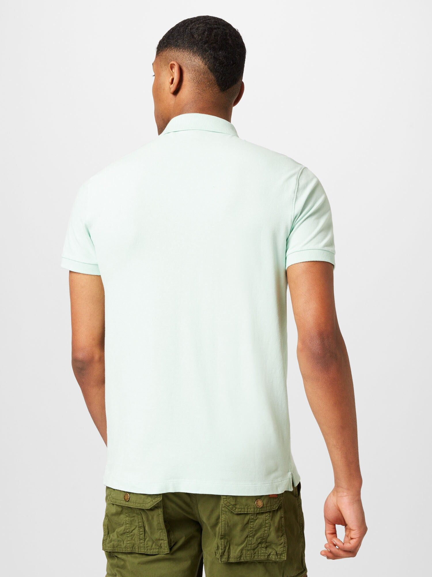 Abercrombie & Fitch Tricou verde mentă - Pled.ro