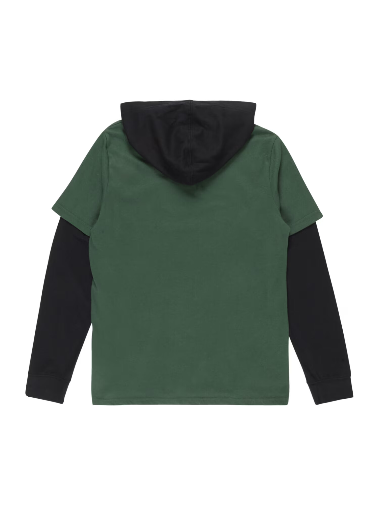 Abercrombie & Fitch Tricou verde / negru - Pled.ro