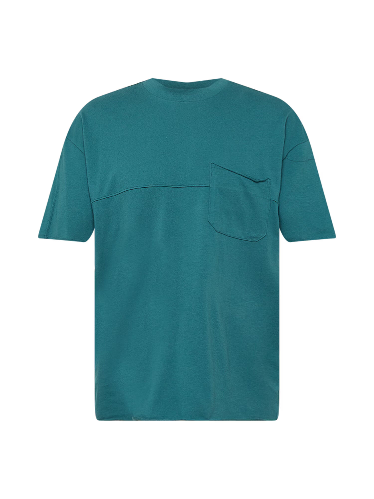 Abercrombie & Fitch Tricou verde petrol - Pled.ro