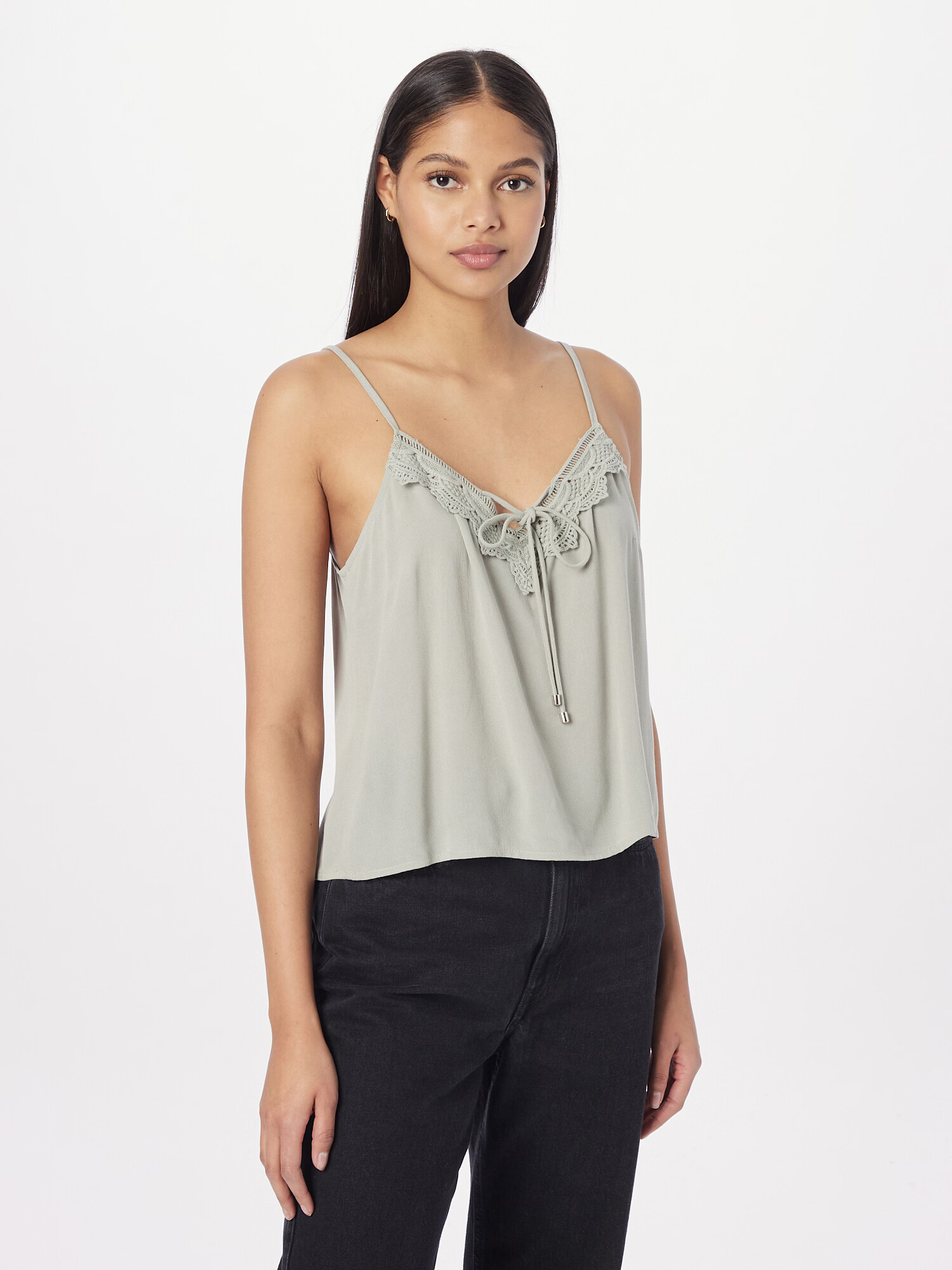 ABOUT YOU Top 'Claude' verde pastel - Pled.ro