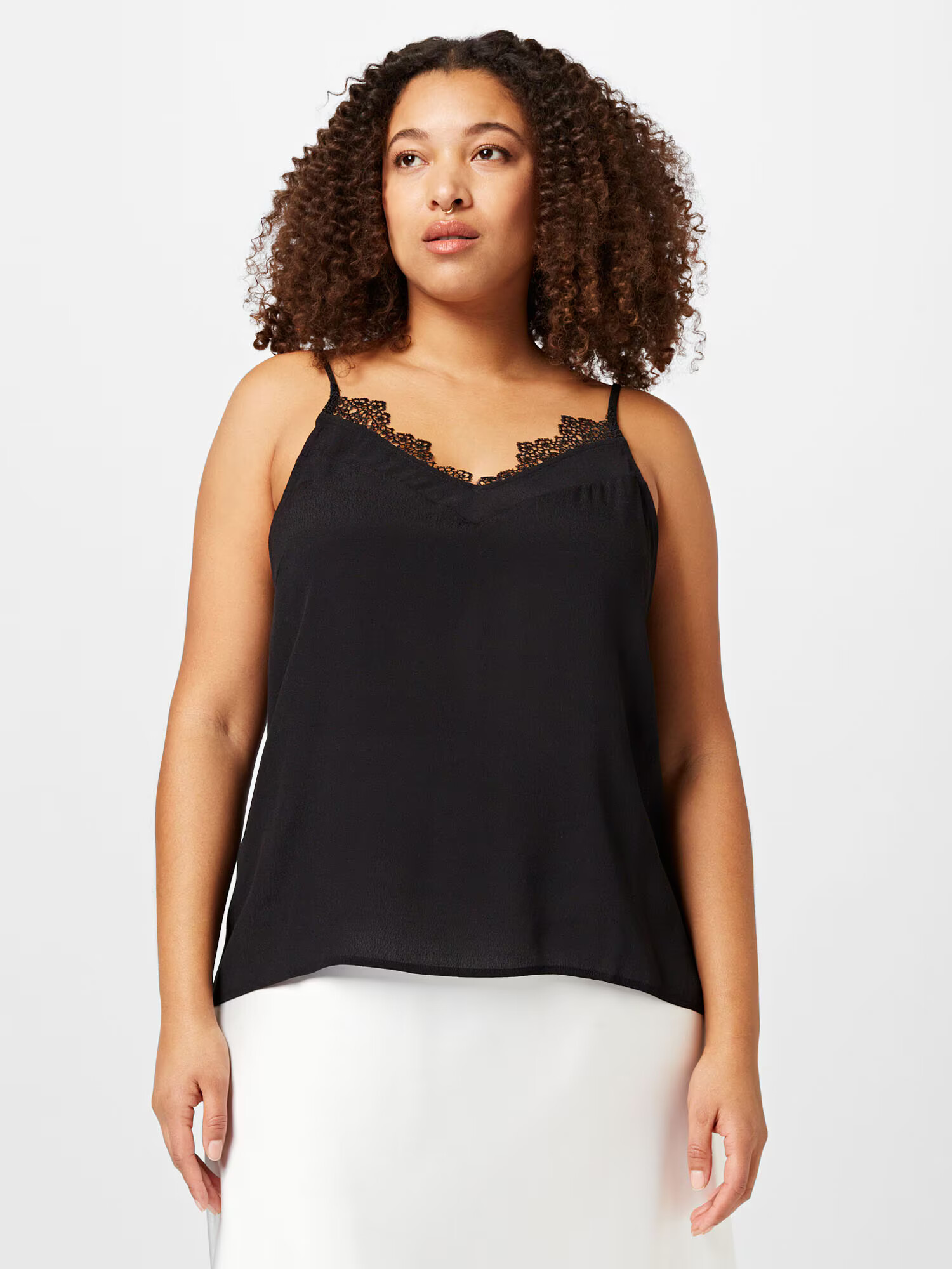 ABOUT YOU Curvy Top 'Rabea' negru - Pled.ro