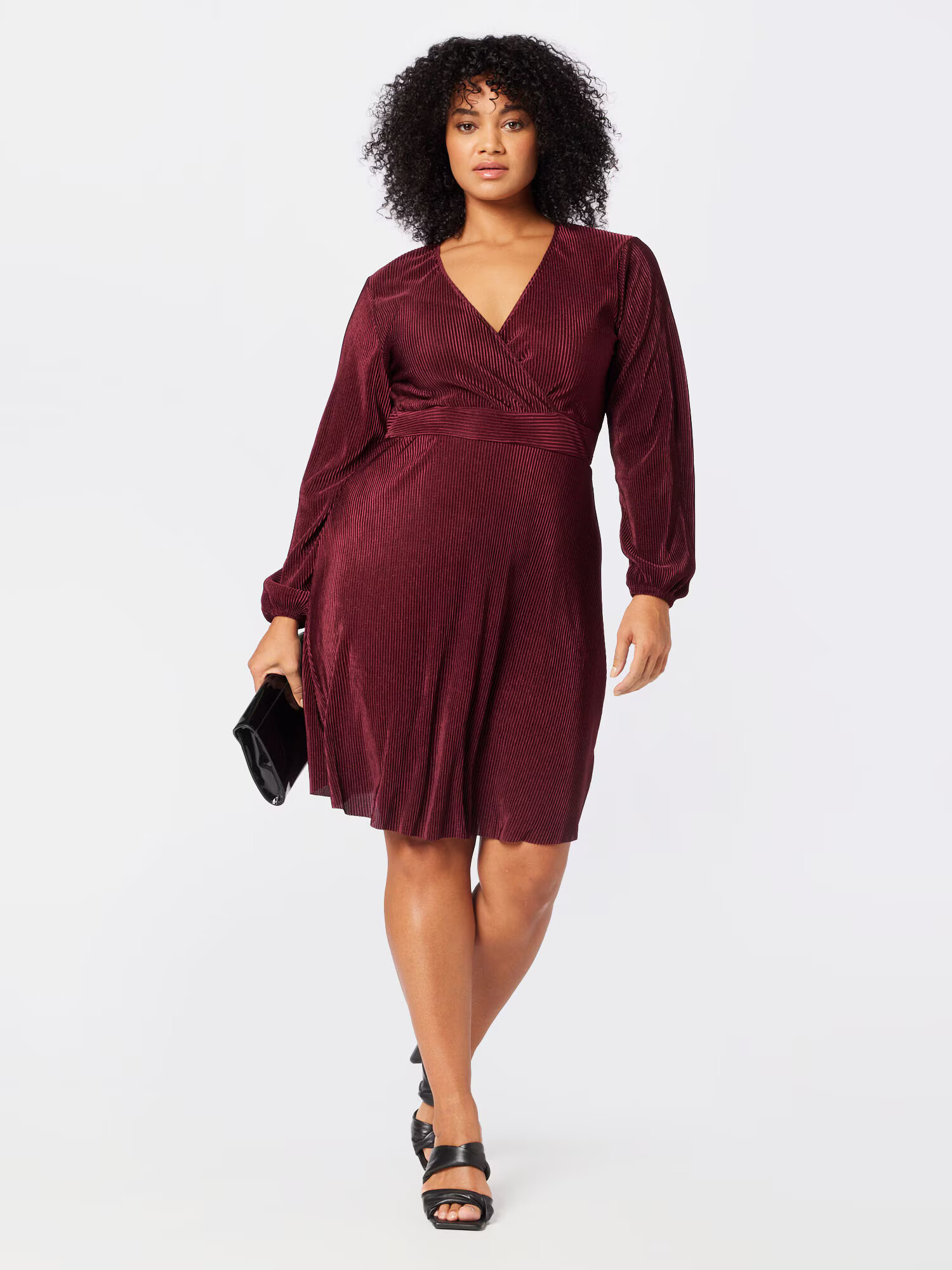 ABOUT YOU Curvy Rochie 'Ashley' mov zmeură - Pled.ro