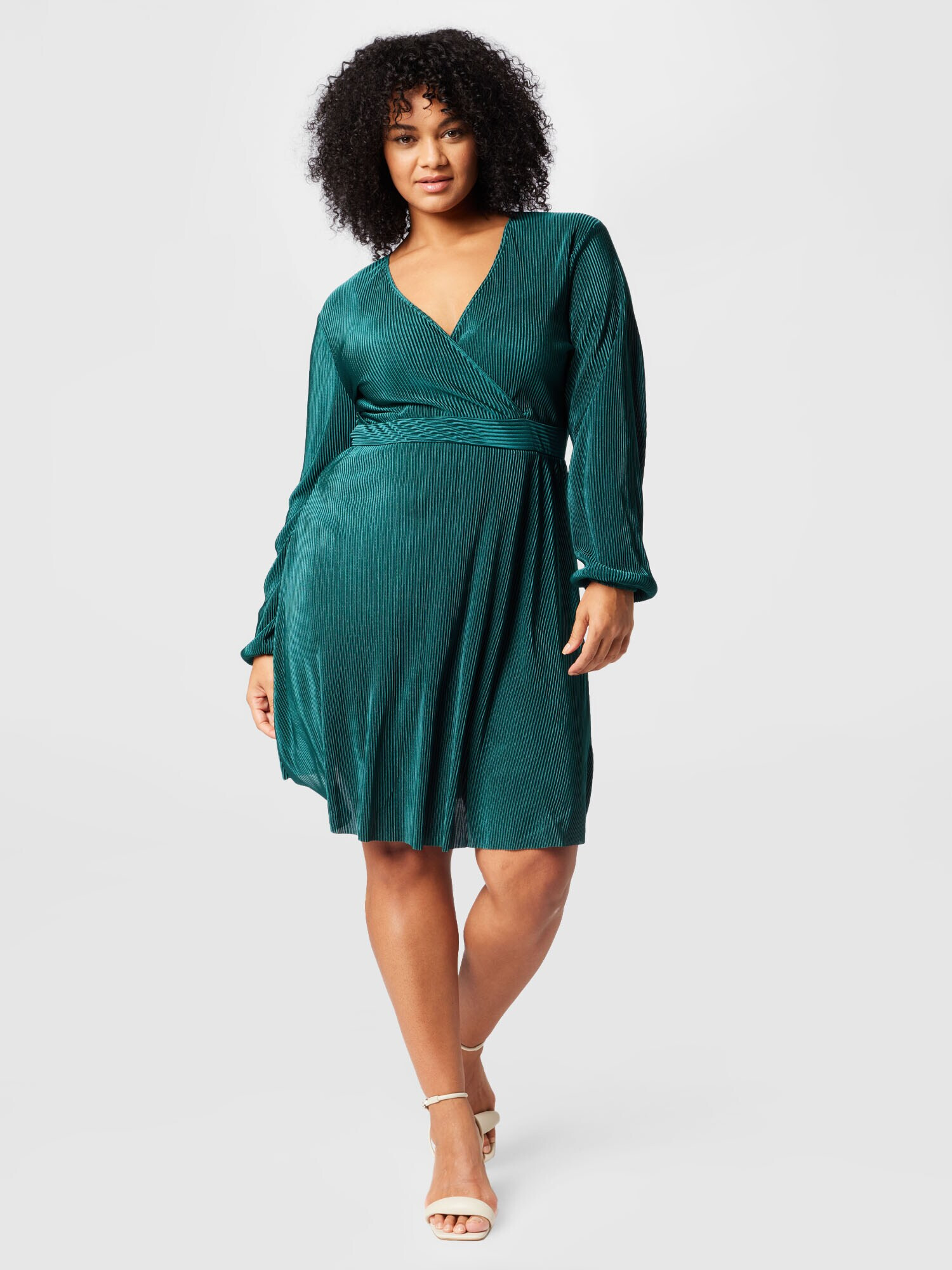 ABOUT YOU Curvy Rochie 'Ashley' verde închis - Pled.ro