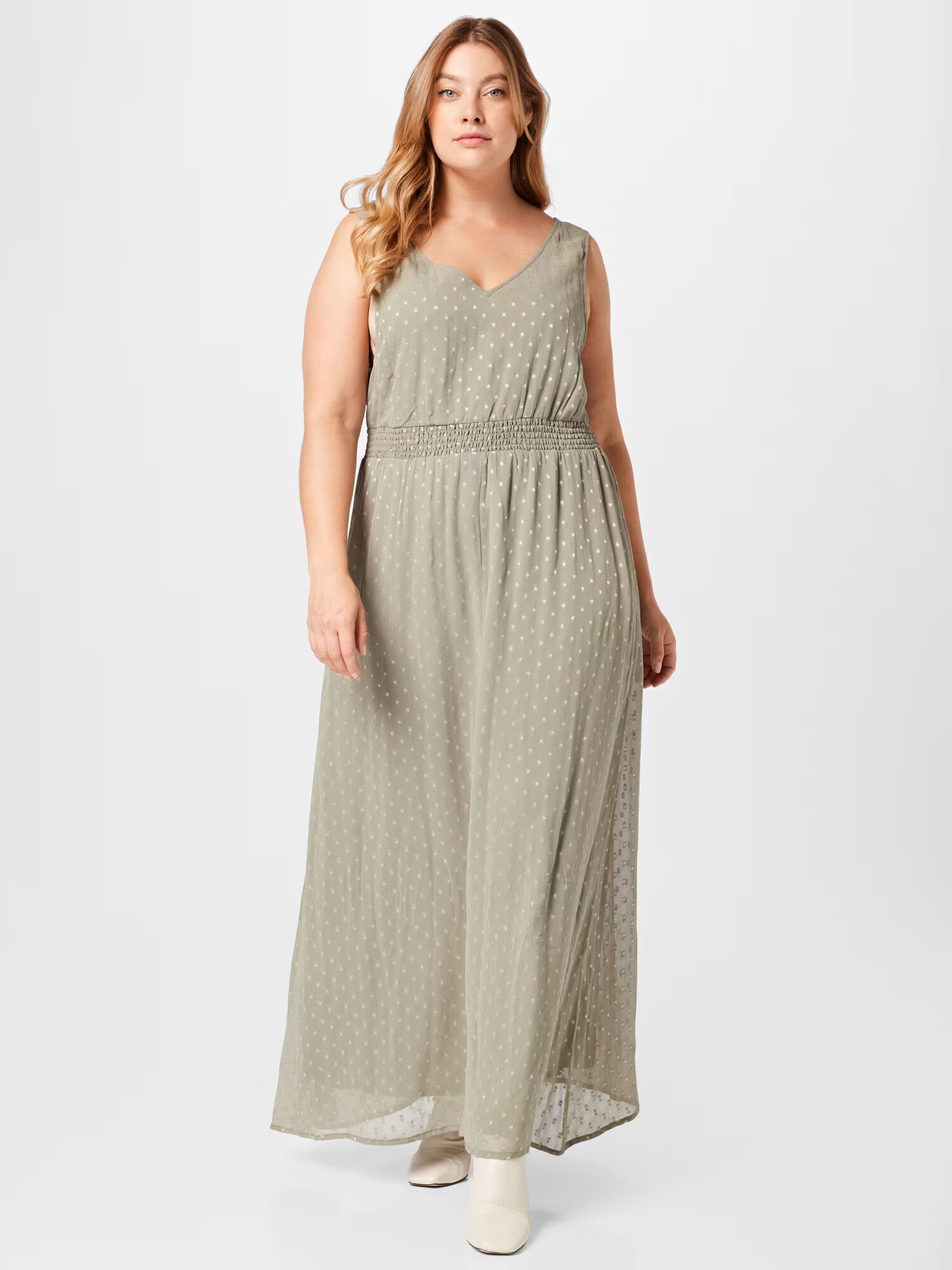 ABOUT YOU Curvy Rochie 'Cassia' bej - Pled.ro