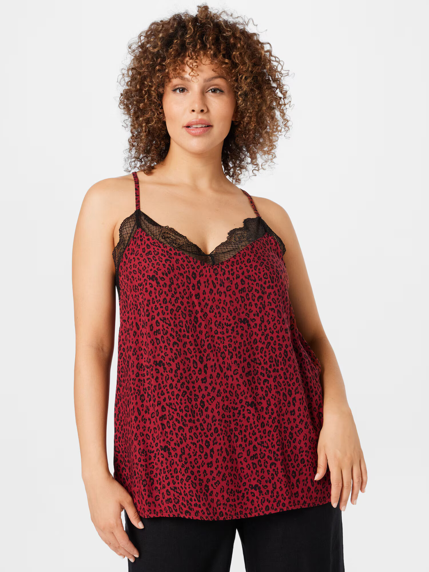 ABOUT YOU Curvy Top 'Aileen' mai multe culori / roșu bordeaux - Pled.ro