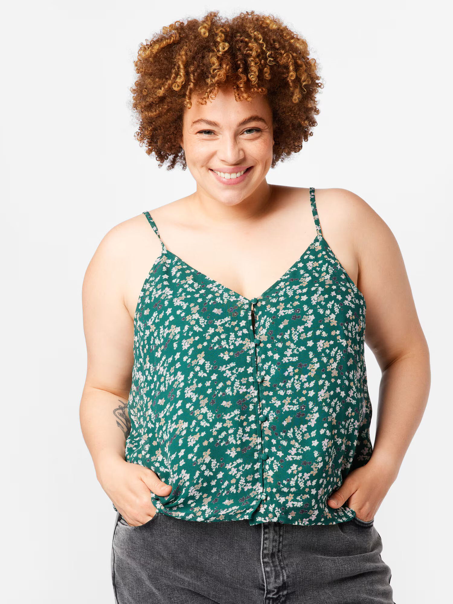 ABOUT YOU Curvy Top 'Asta' verde / mai multe culori - Pled.ro