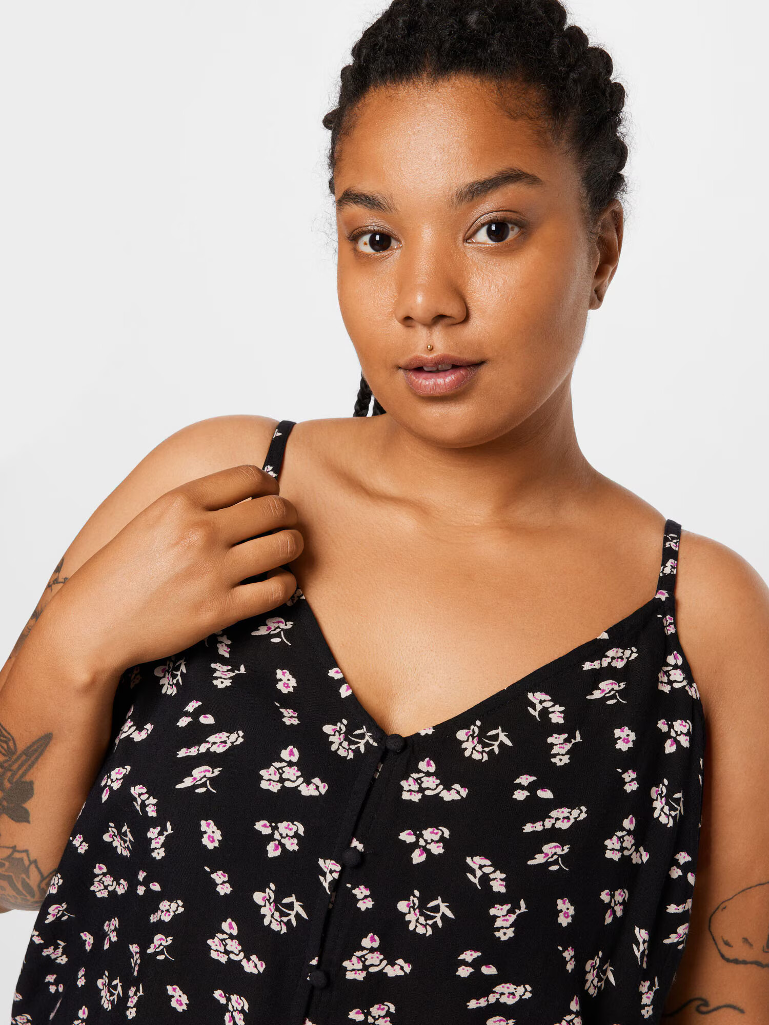 ABOUT YOU Curvy Top 'Chiara' mai multe culori / negru - Pled.ro