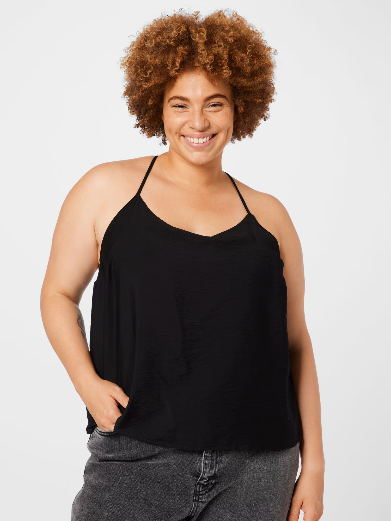 ABOUT YOU Curvy Top 'Helene' negru - Pled.ro