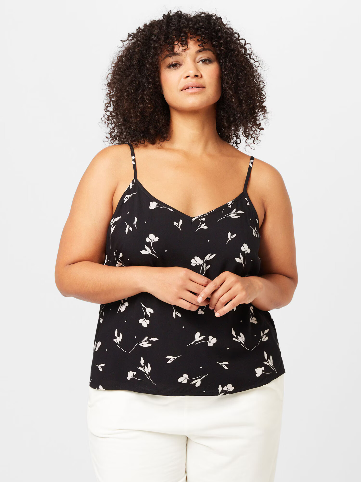 ABOUT YOU Curvy Top 'Laila' negru - Pled.ro