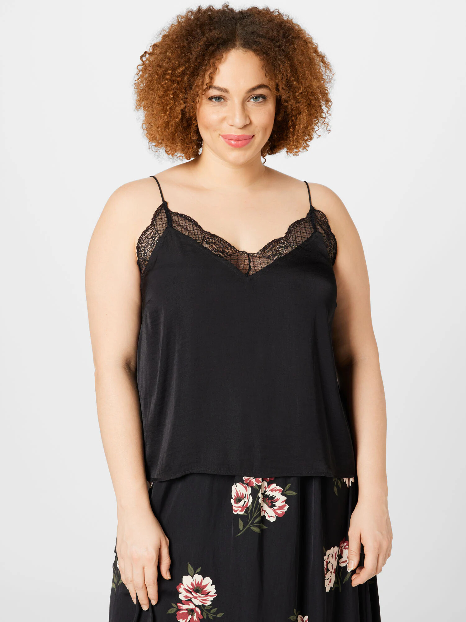 ABOUT YOU Curvy Top 'Mieke' negru - Pled.ro