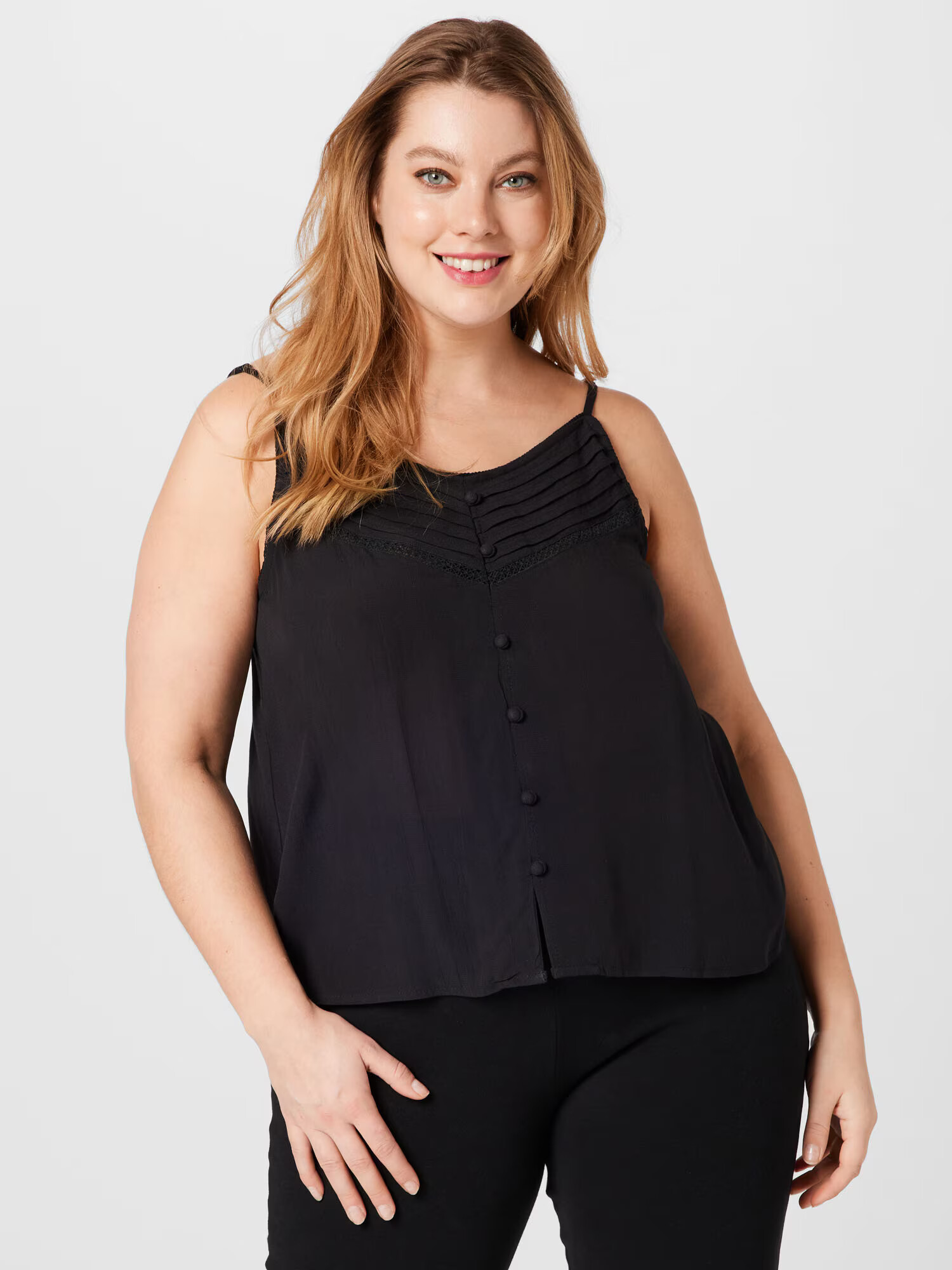 ABOUT YOU Curvy Top 'Vivian' negru - Pled.ro