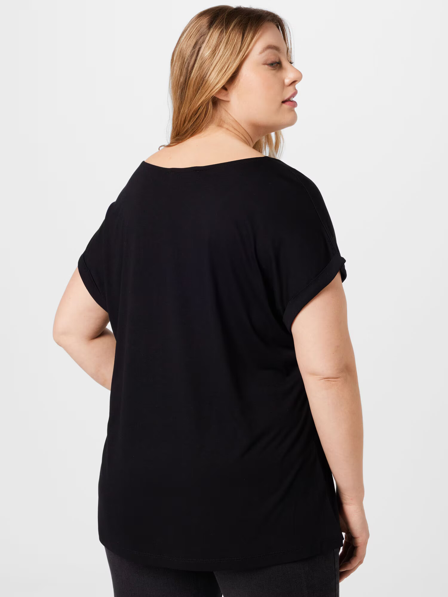 ABOUT YOU Curvy Tricou 'Cindy' negru - Pled.ro