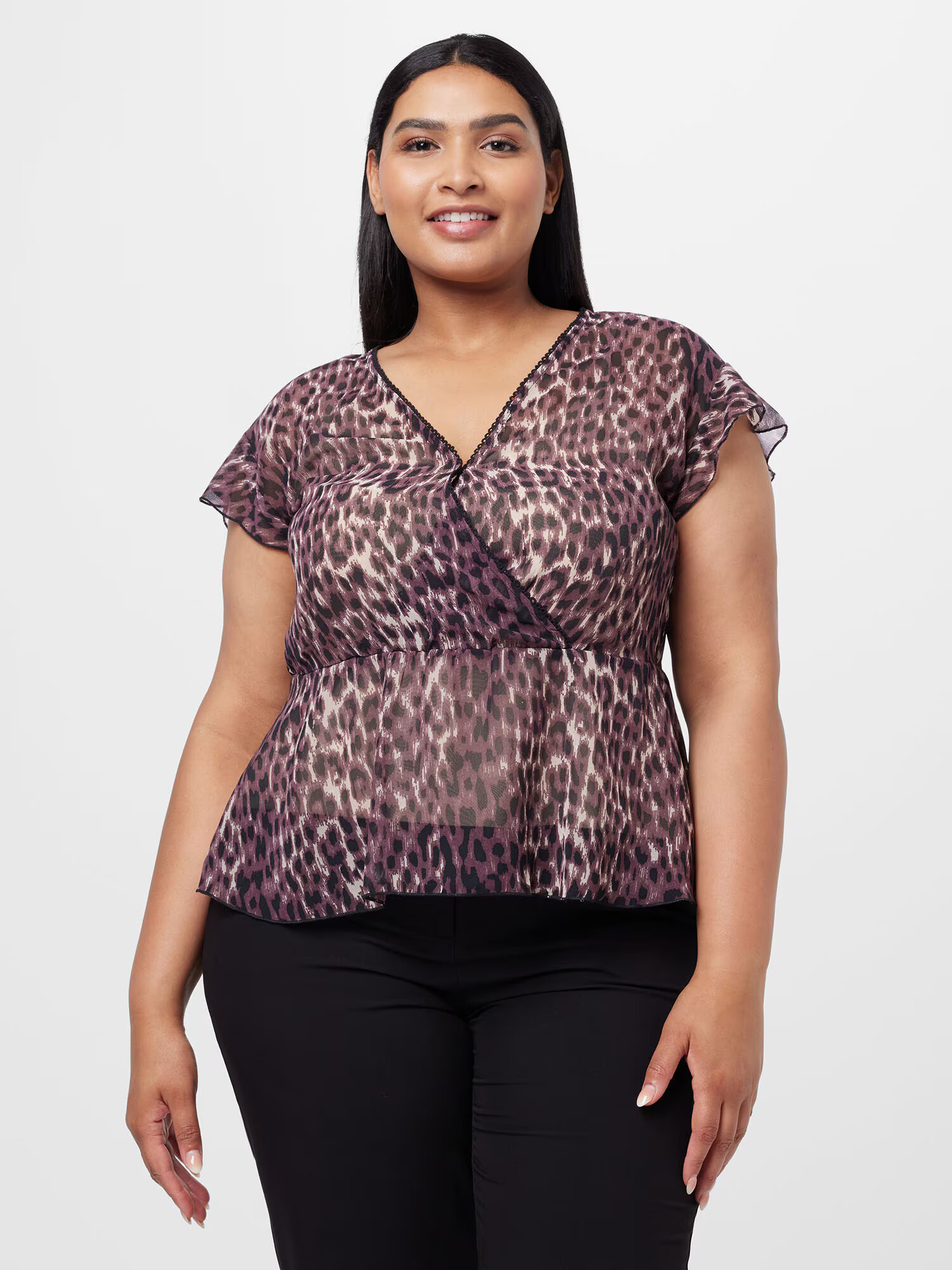 ABOUT YOU Curvy Tricou 'Daria' mai multe culori / negru - Pled.ro