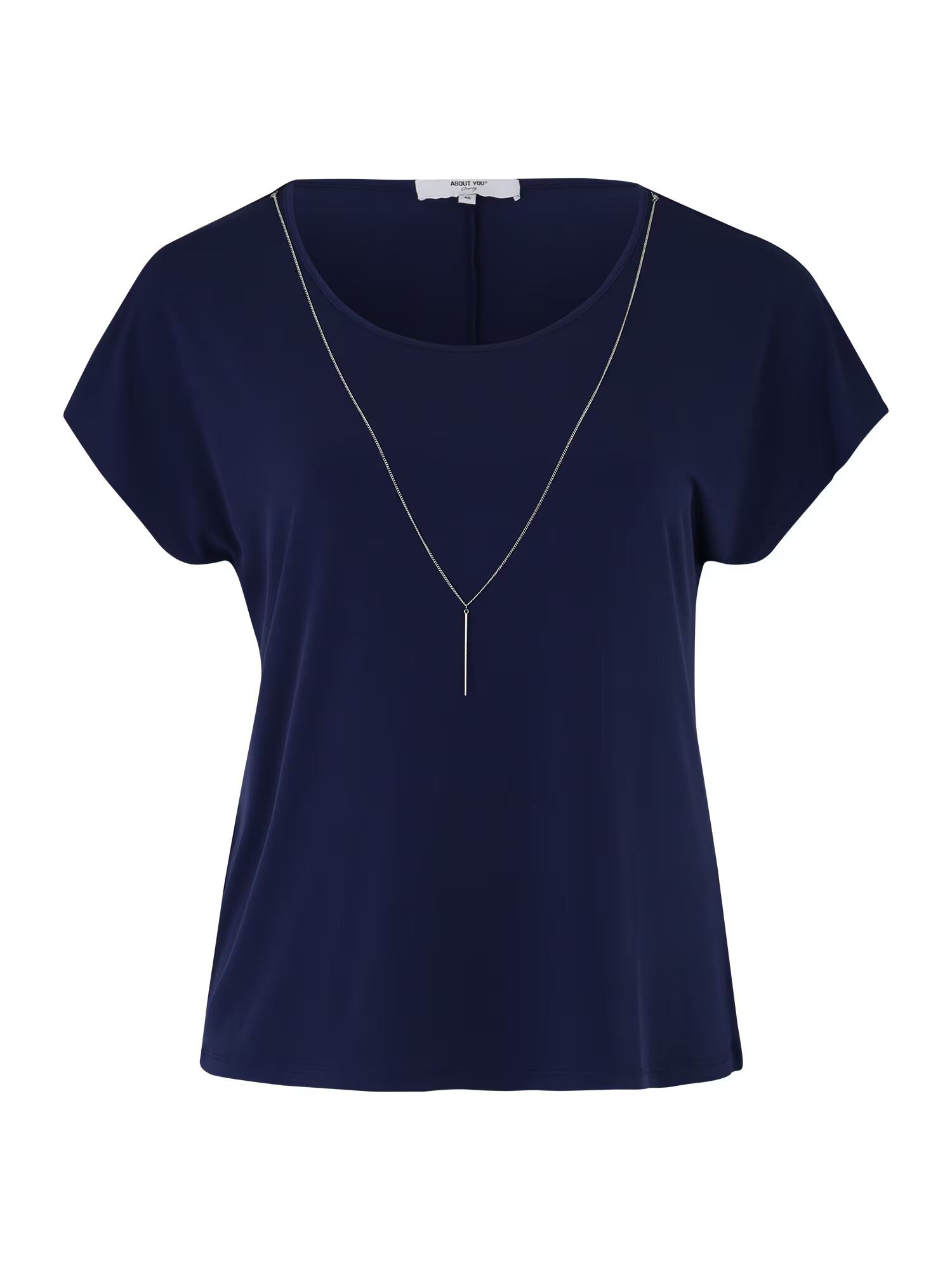 ABOUT YOU Curvy Tricou 'Mandy' bleumarin - Pled.ro