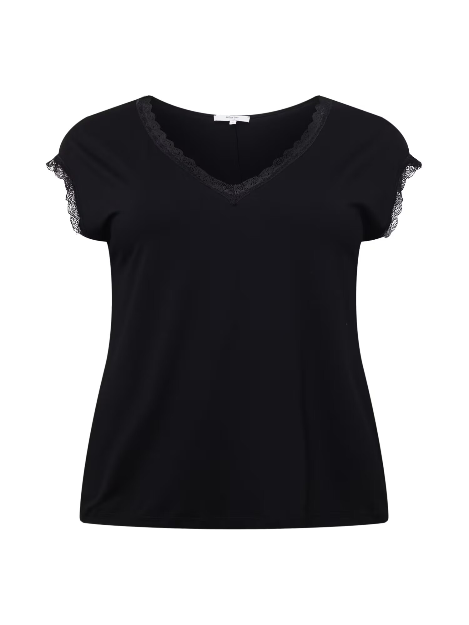 ABOUT YOU Curvy Tricou 'Therese' negru - Pled.ro