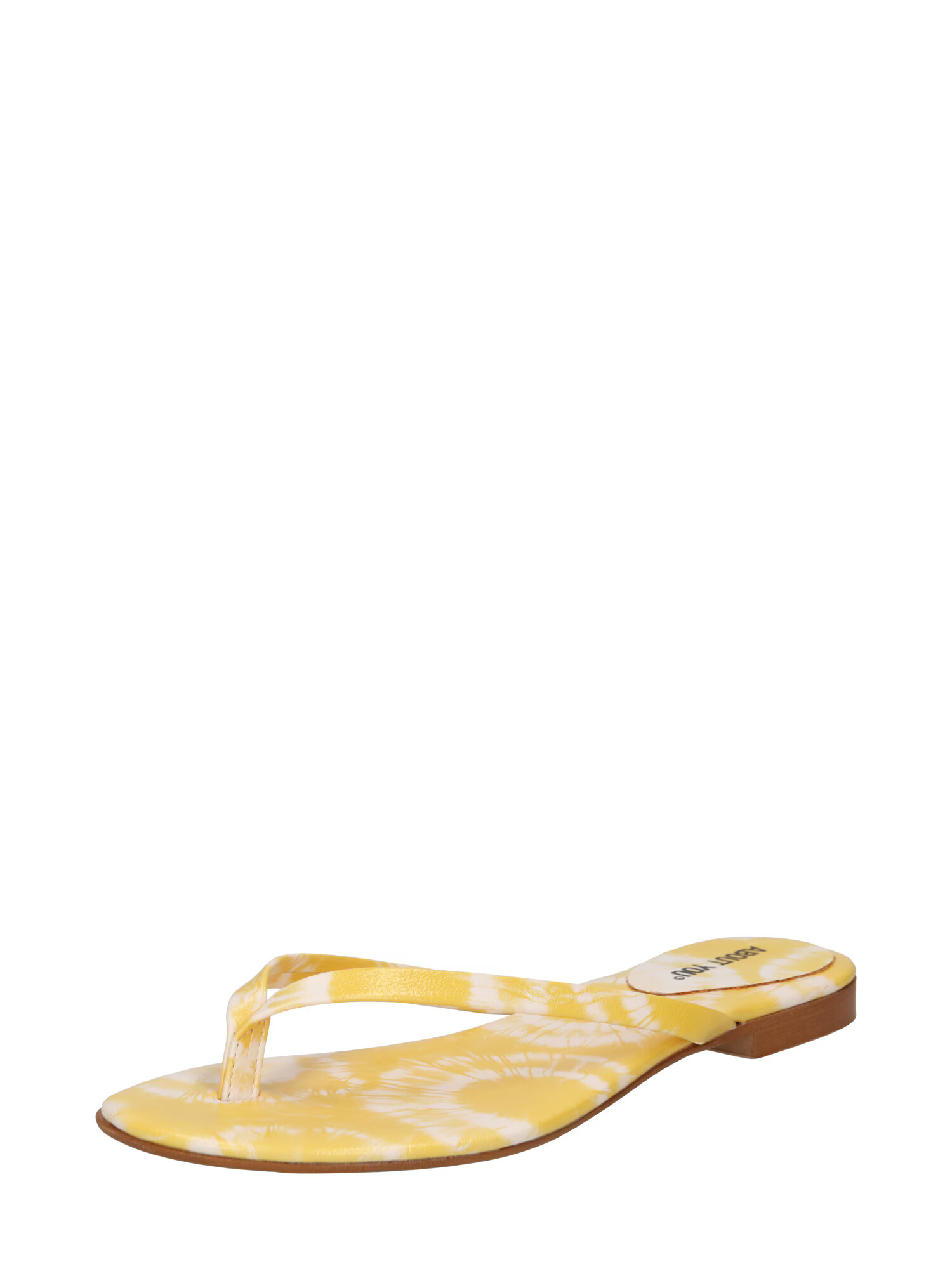 ABOUT YOU Flip-flops 'Lucia' galben - Pled.ro