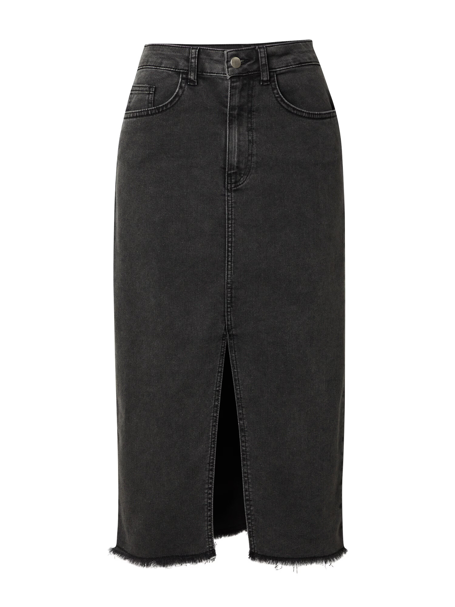 ABOUT YOU Fustă 'Kim Skirt' negru denim - Pled.ro