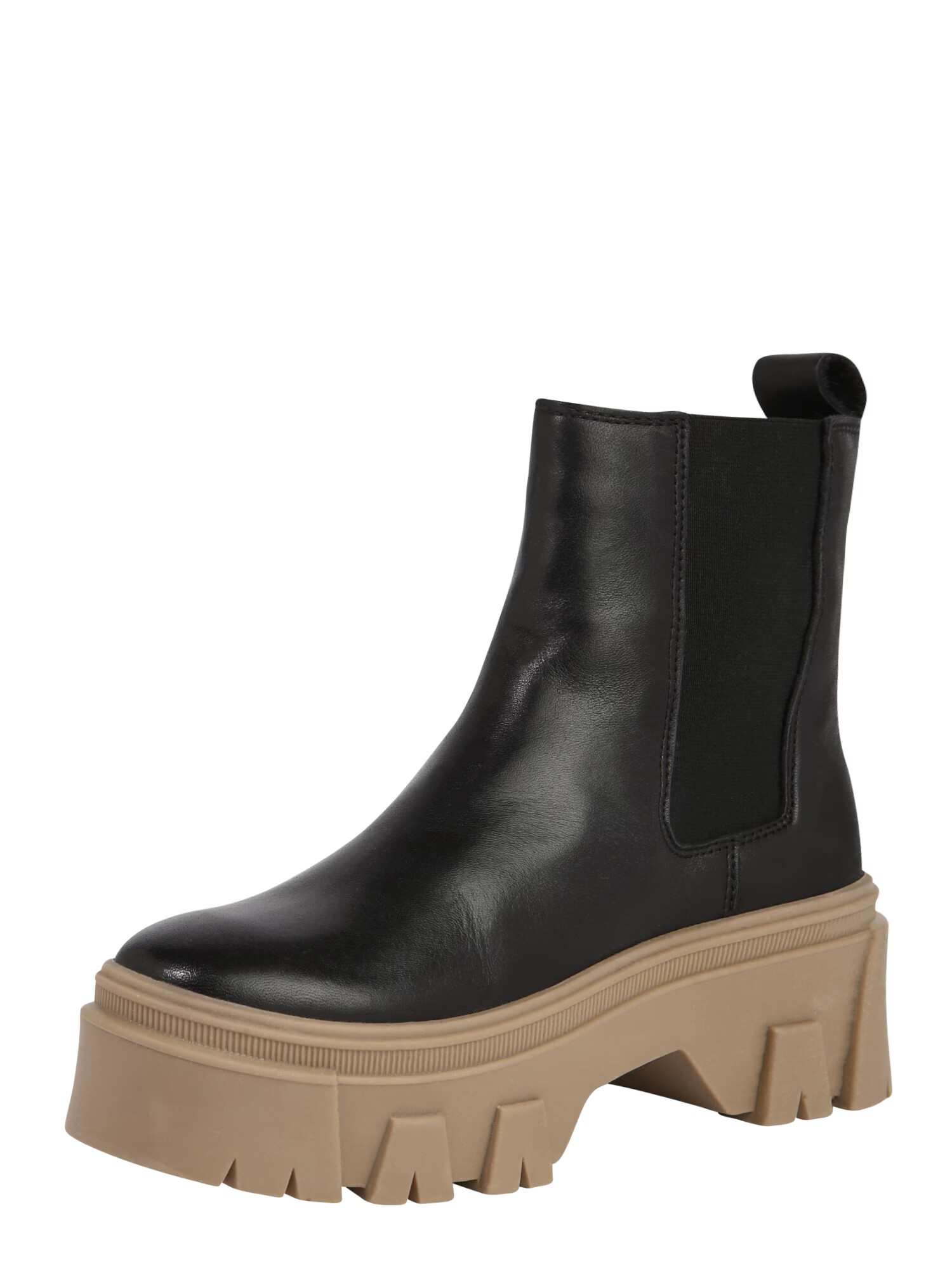 ABOUT YOU Ghete chelsea 'Aurelia Boot' bej / negru - Pled.ro