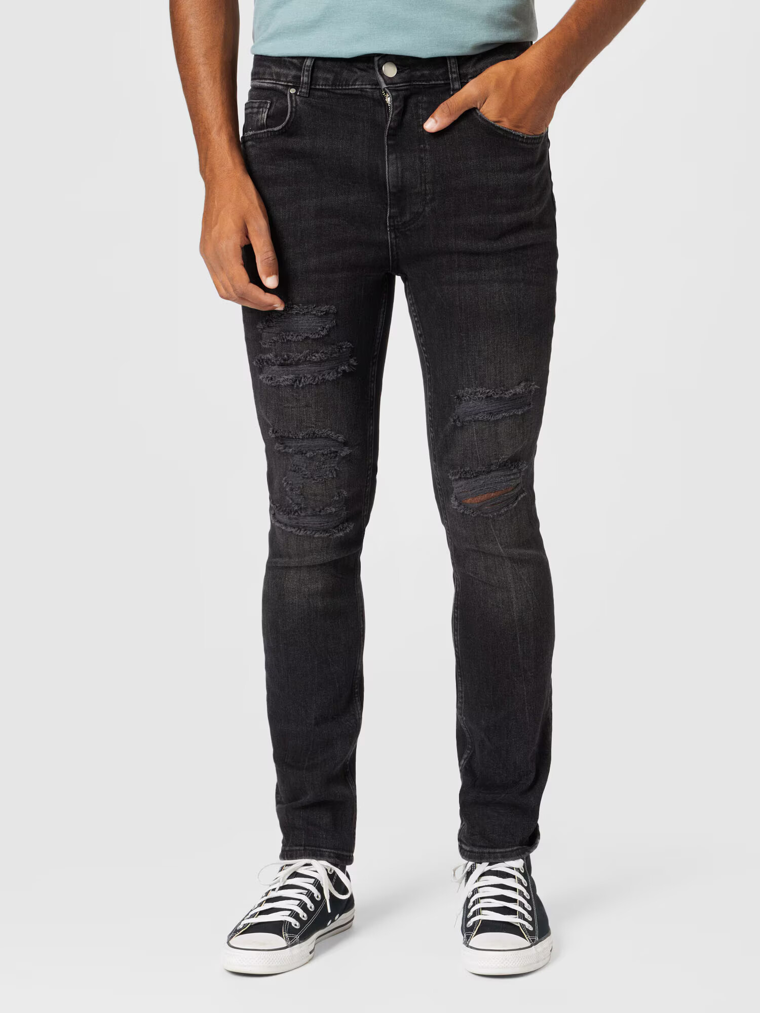 ABOUT YOU Jeans 'Erwin' negru denim - Pled.ro