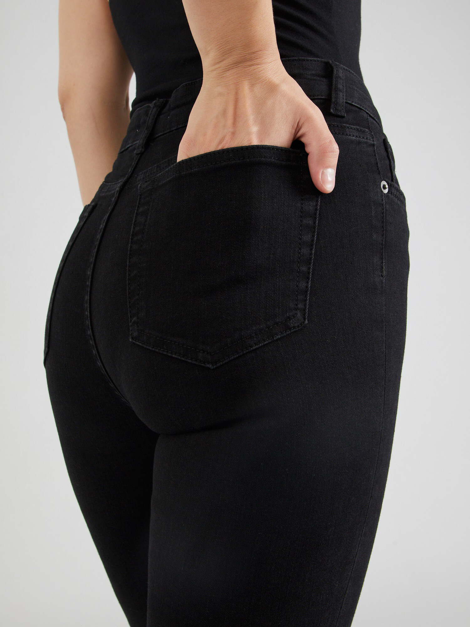 ABOUT YOU Jeans 'Felice' negru denim - Pled.ro