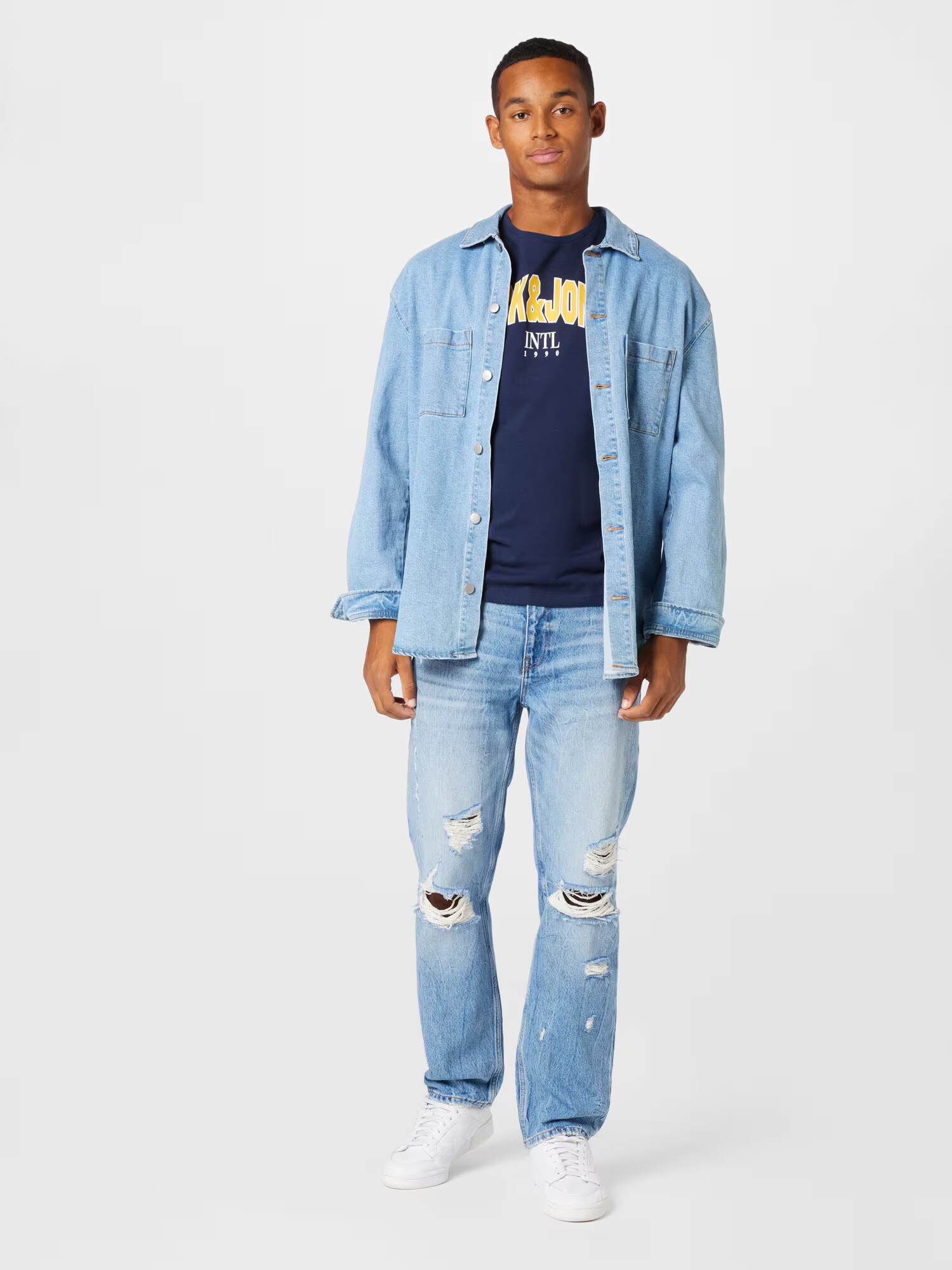 ABOUT YOU Jeans 'Luke' albastru denim - Pled.ro