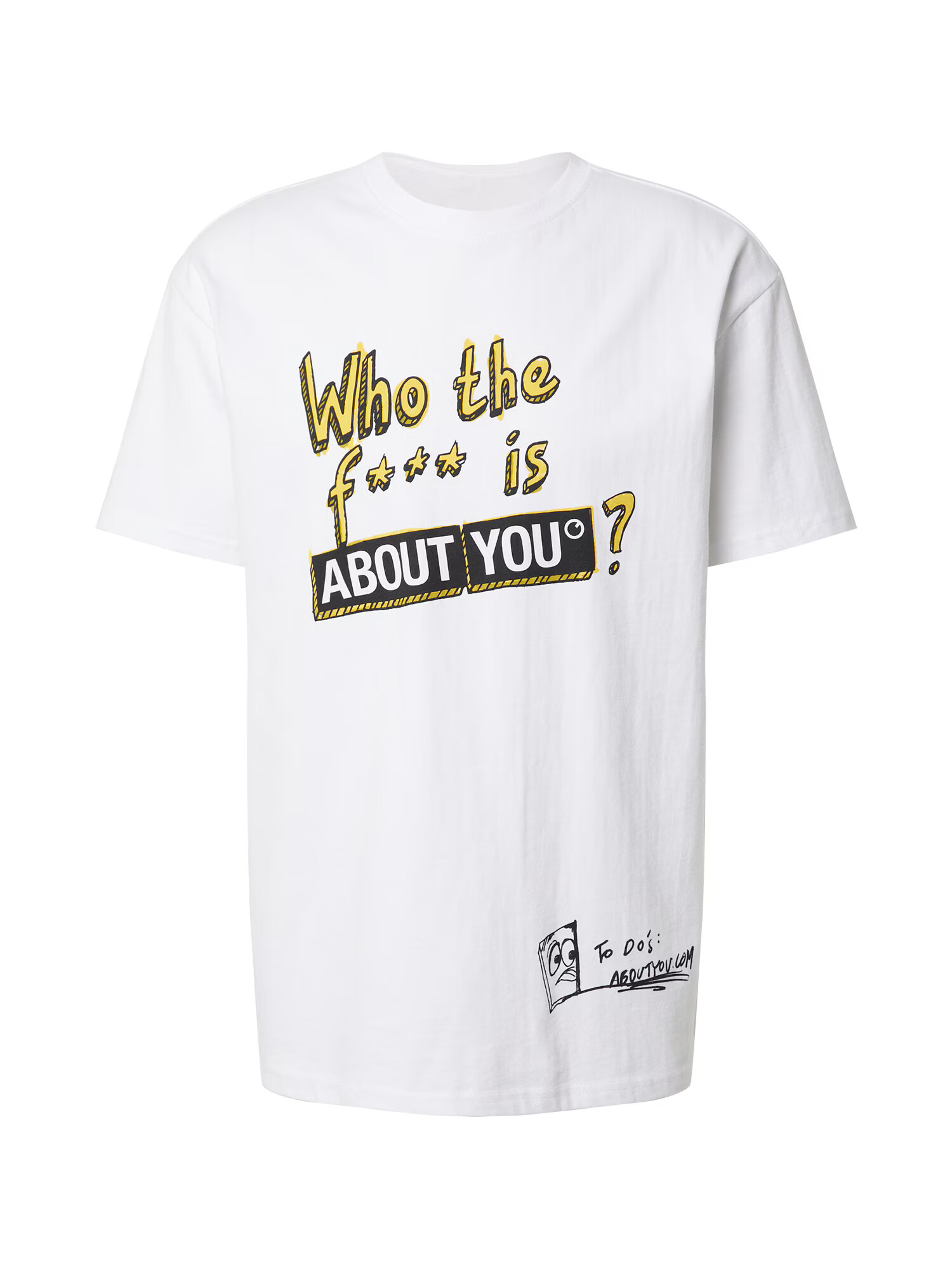 ABOUT YOU Limited Tricou 'Jano' alb - Pled.ro