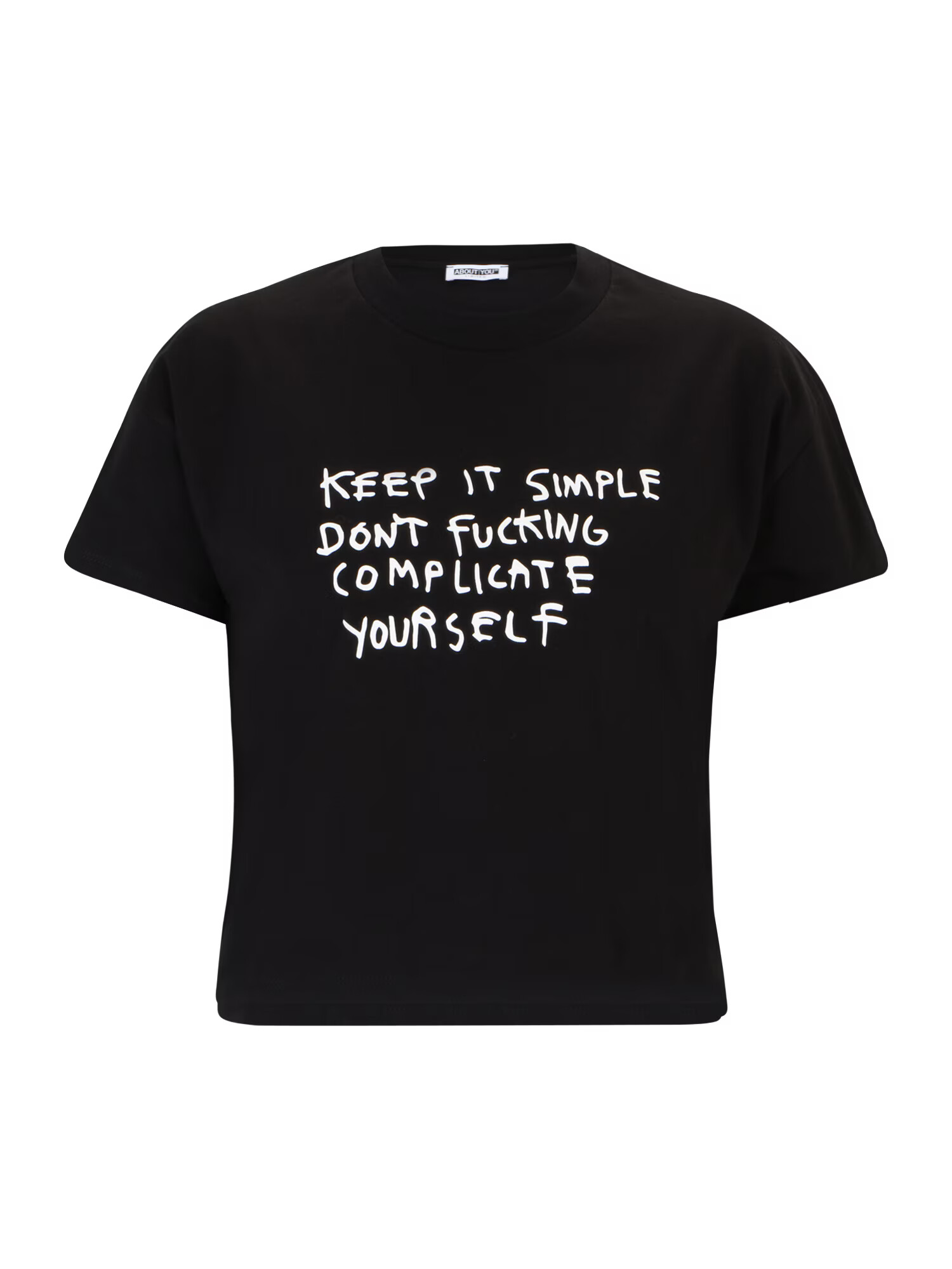 ABOUT YOU Limited Tricou 'Ron' negru - Pled.ro