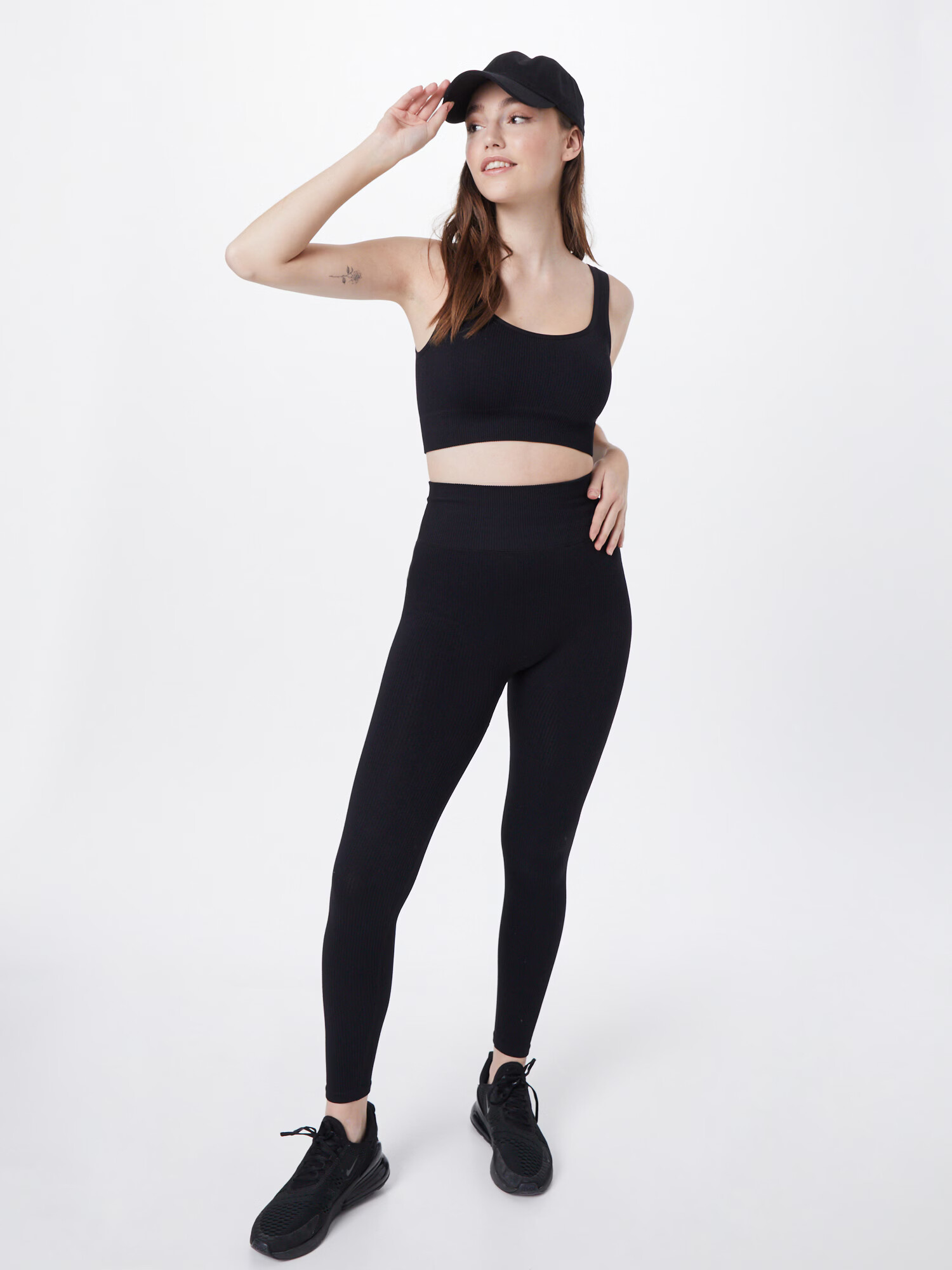 ABOUT YOU Pantaloni sport 'Kate' negru - Pled.ro