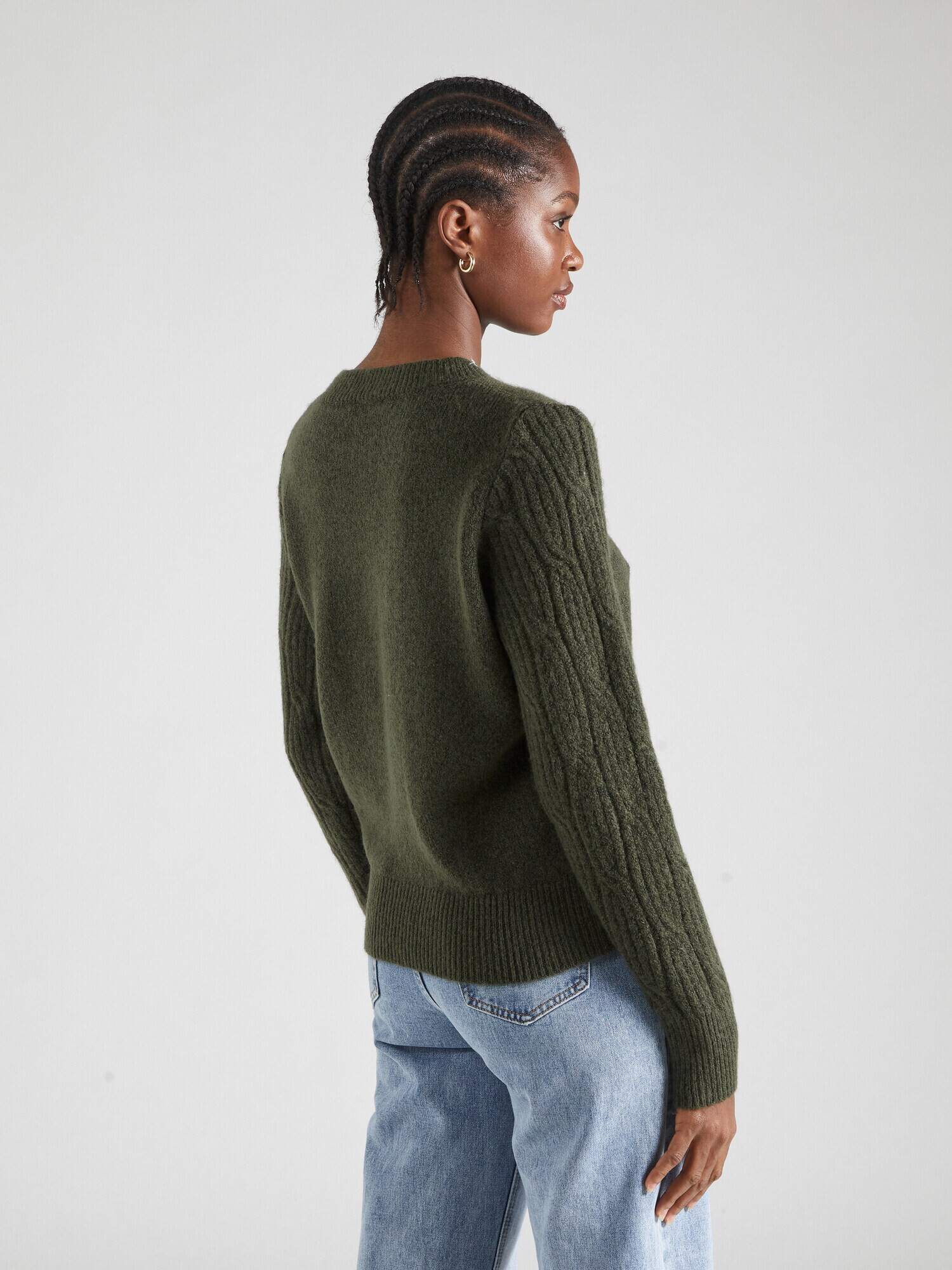 ABOUT YOU Pulover 'Larissa Jumper' verde închis - Pled.ro