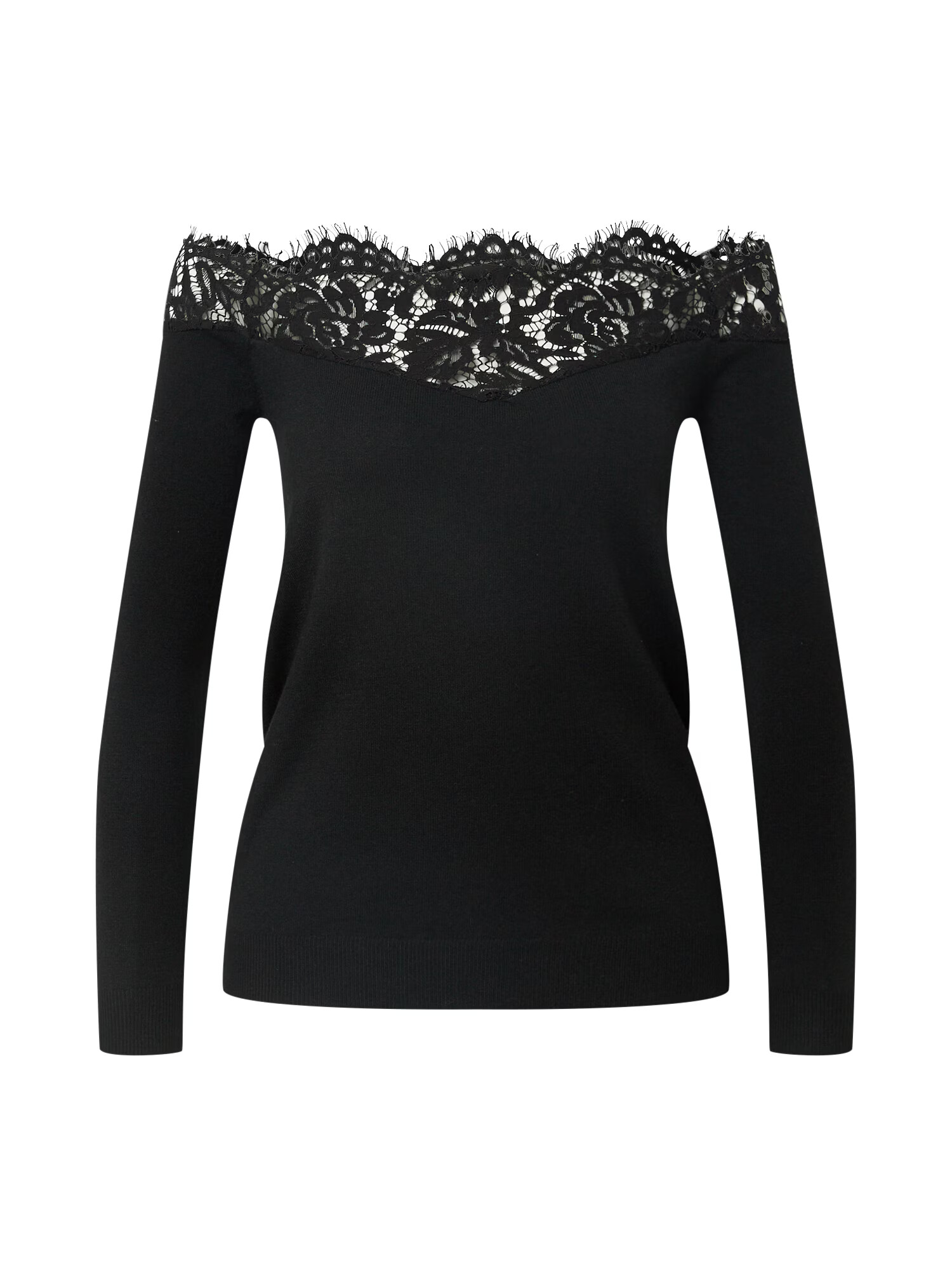 ABOUT YOU Pulover 'Ledora Jumper' negru - Pled.ro