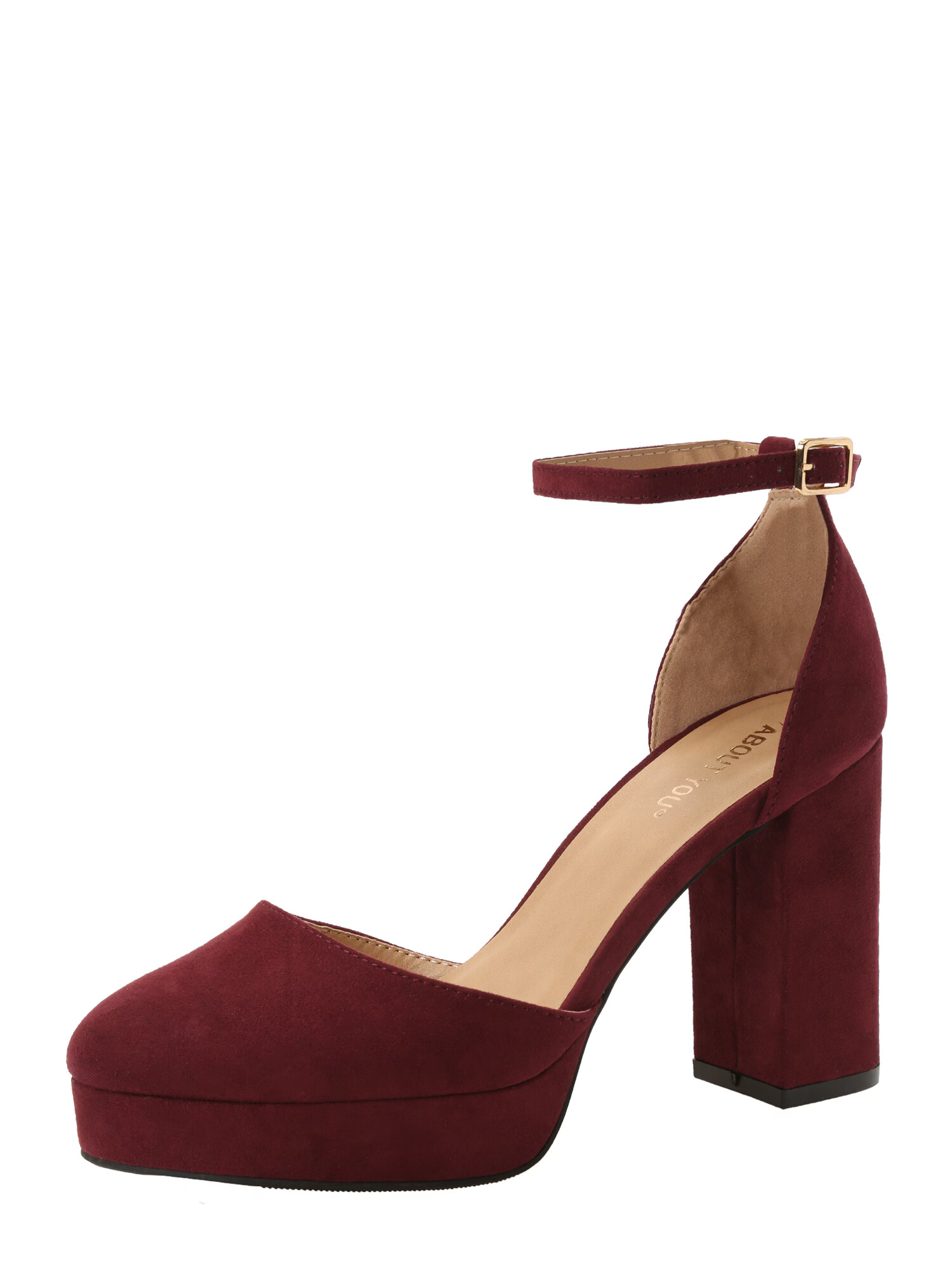 ABOUT YOU Pumps 'Alissa' roșu bordeaux - Pled.ro