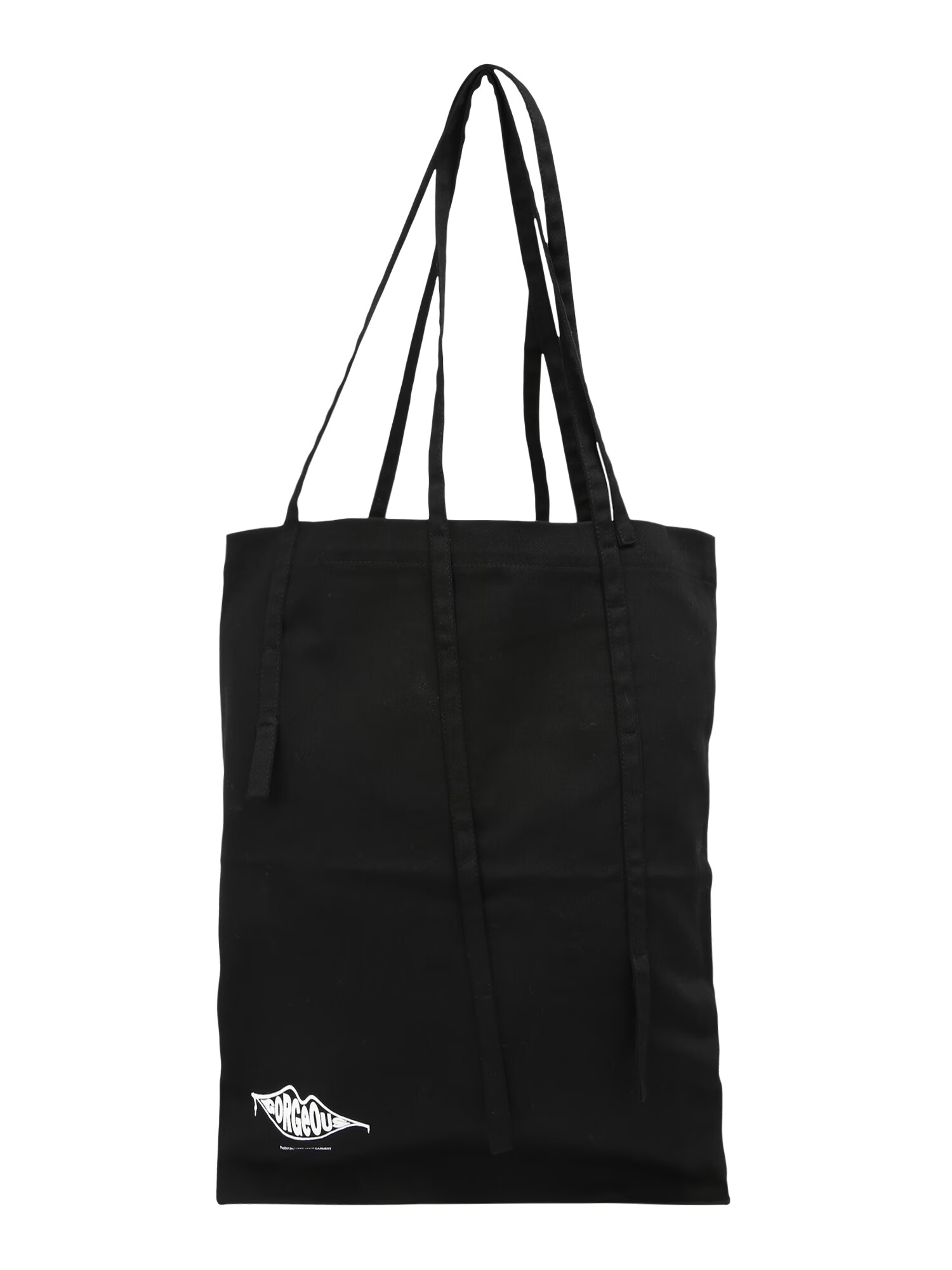 ABOUT YOU REBIRTH STUDIOS Geantă tip sac 'Tasche 'Strappy Tote Bag' Cotton' negru - Pled.ro