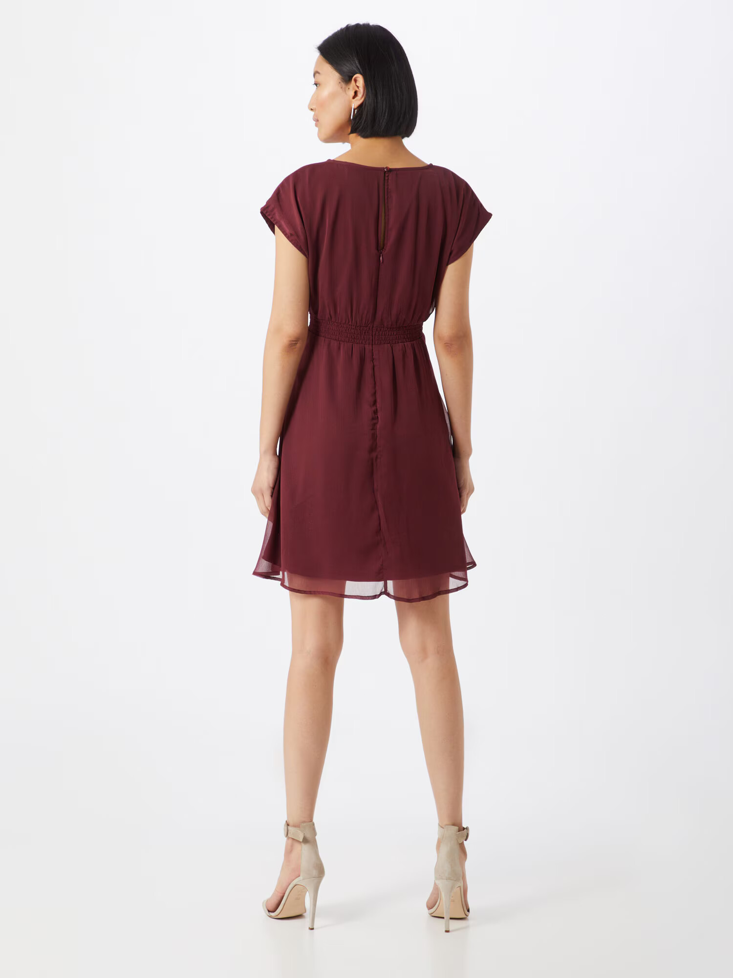 ABOUT YOU Rochie de cocktail 'Ashley' roșu bordeaux - Pled.ro