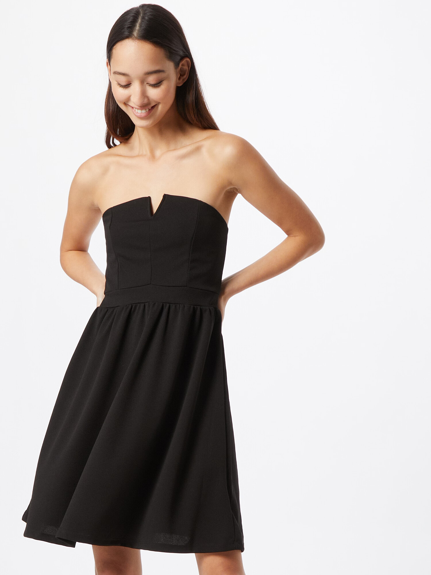 ABOUT YOU Rochie de cocktail 'Aurea' negru - Pled.ro