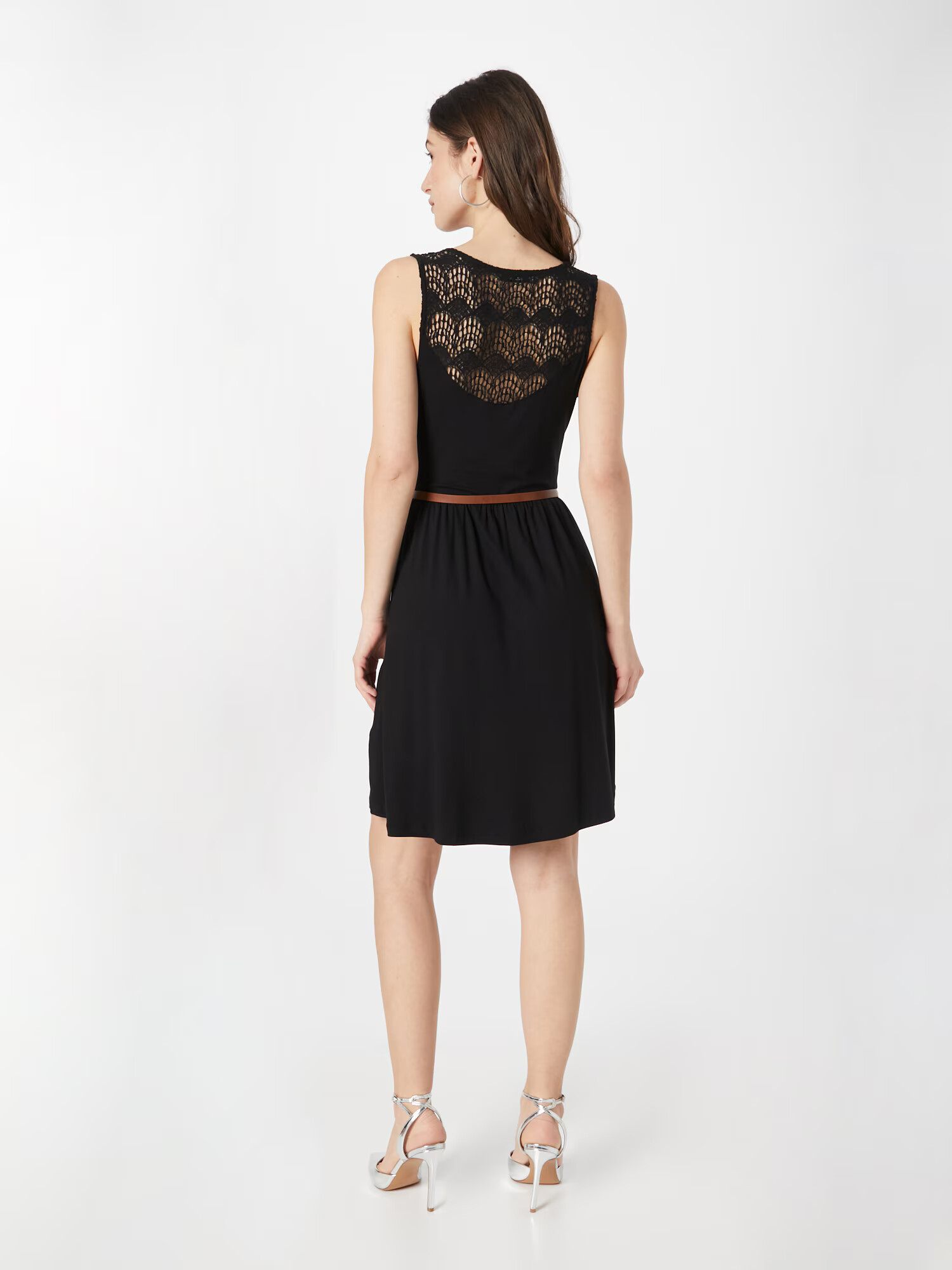 ABOUT YOU Rochie de cocktail 'Charlie' maro / negru - Pled.ro