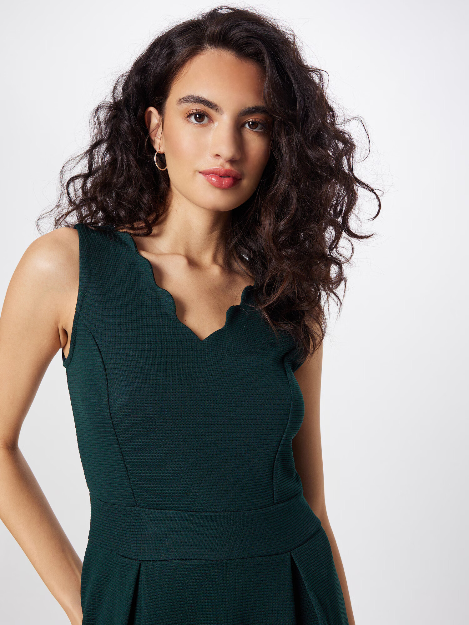 ABOUT YOU Rochie de cocktail 'Melody' verde închis - Pled.ro