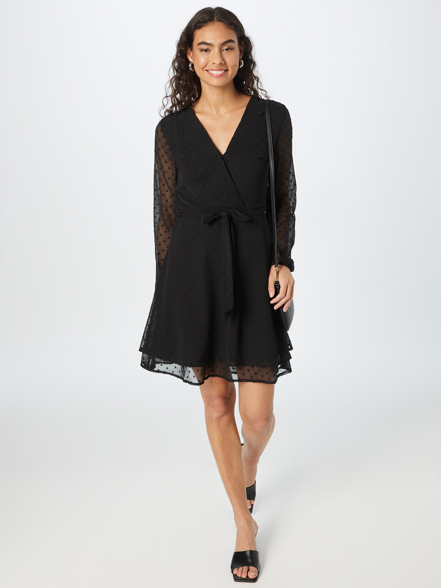 ABOUT YOU Rochie de cocktail 'Sibylla' negru - Pled.ro