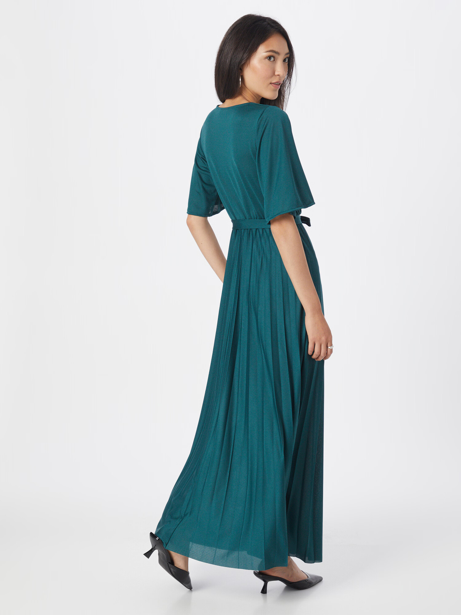 ABOUT YOU Rochie de seară 'Gemma' verde petrol - Pled.ro