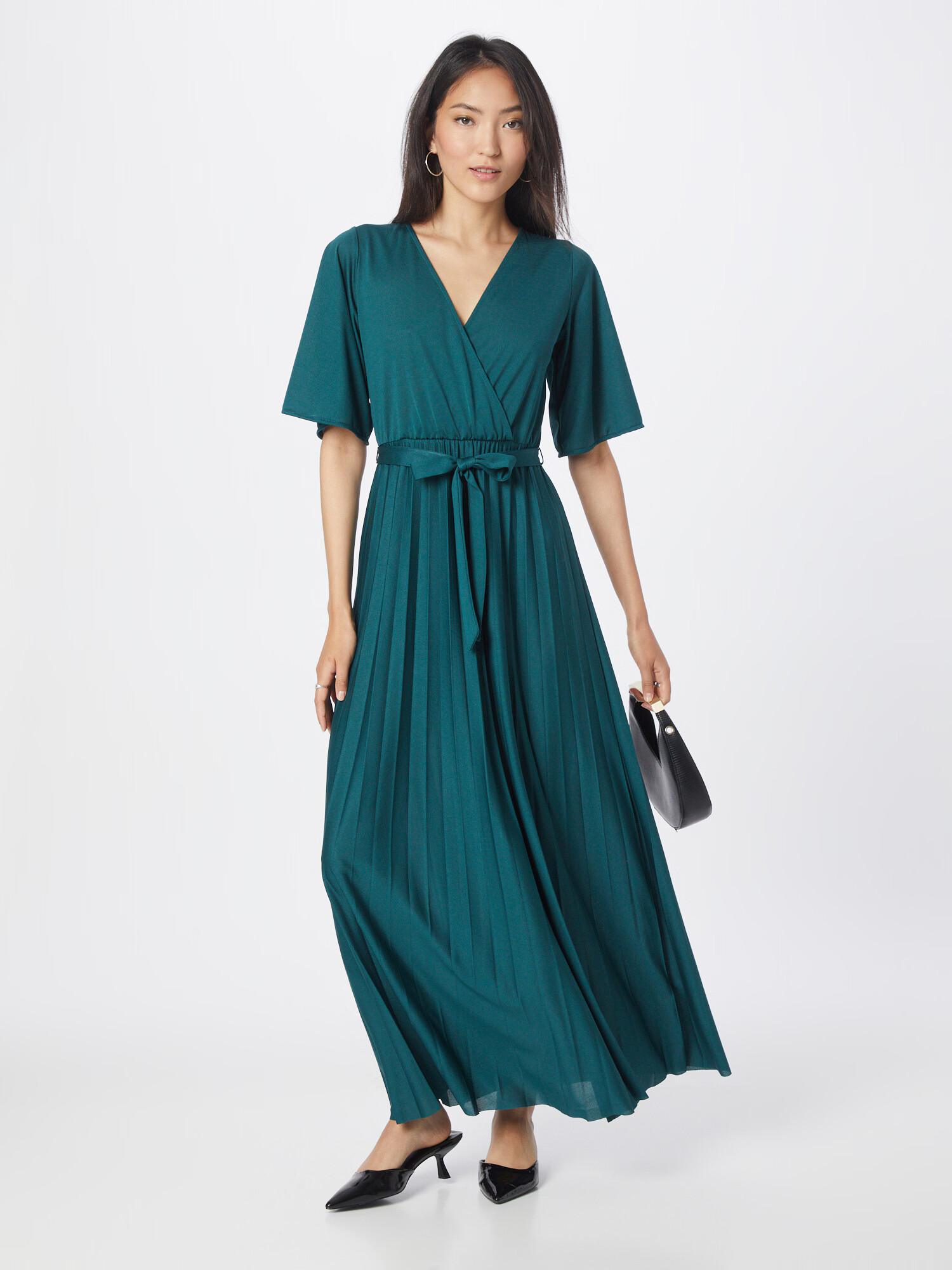 ABOUT YOU Rochie de seară 'Gemma' verde petrol - Pled.ro