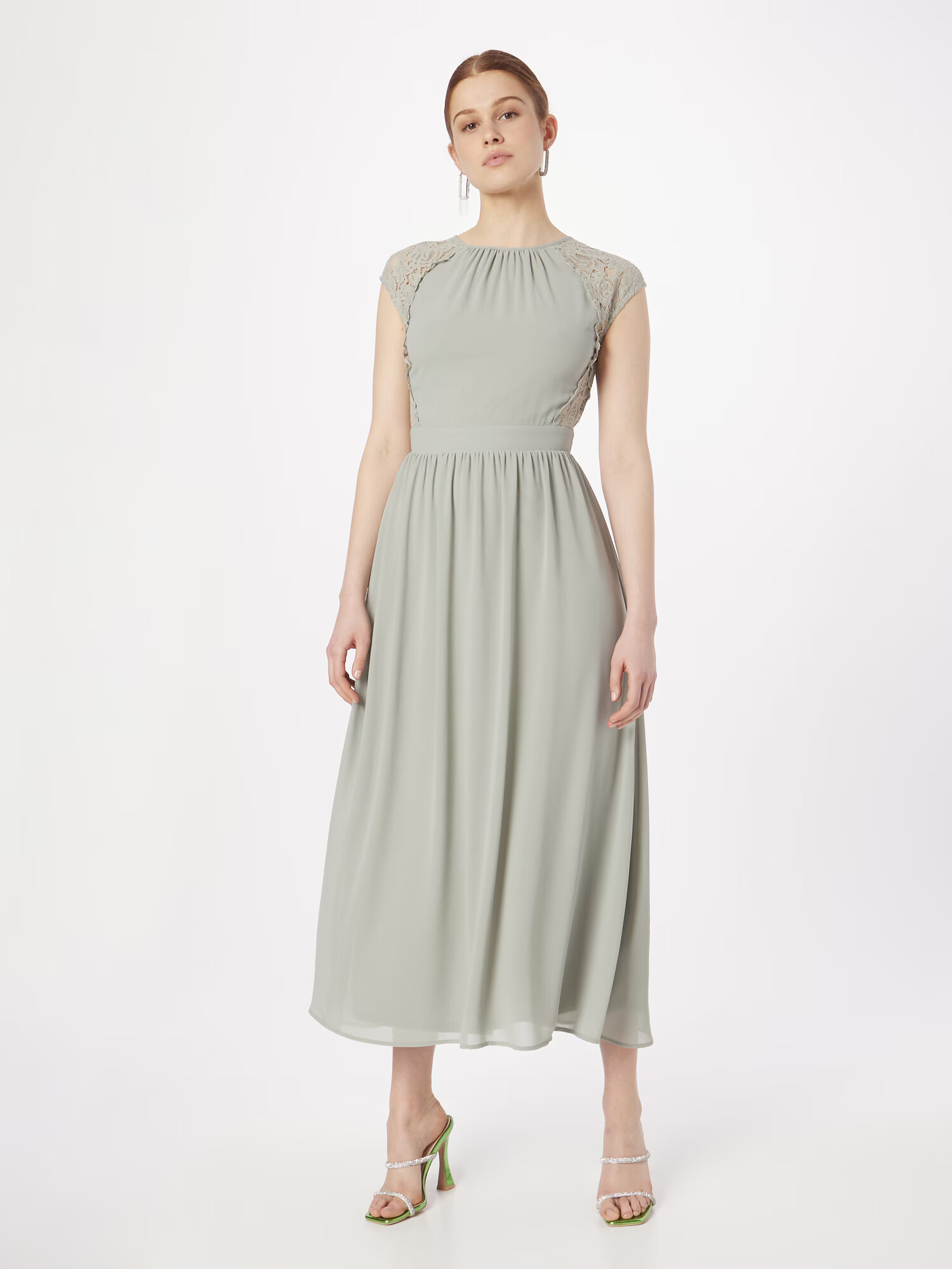 ABOUT YOU Rochie de seară 'Samara' verde pastel - Pled.ro