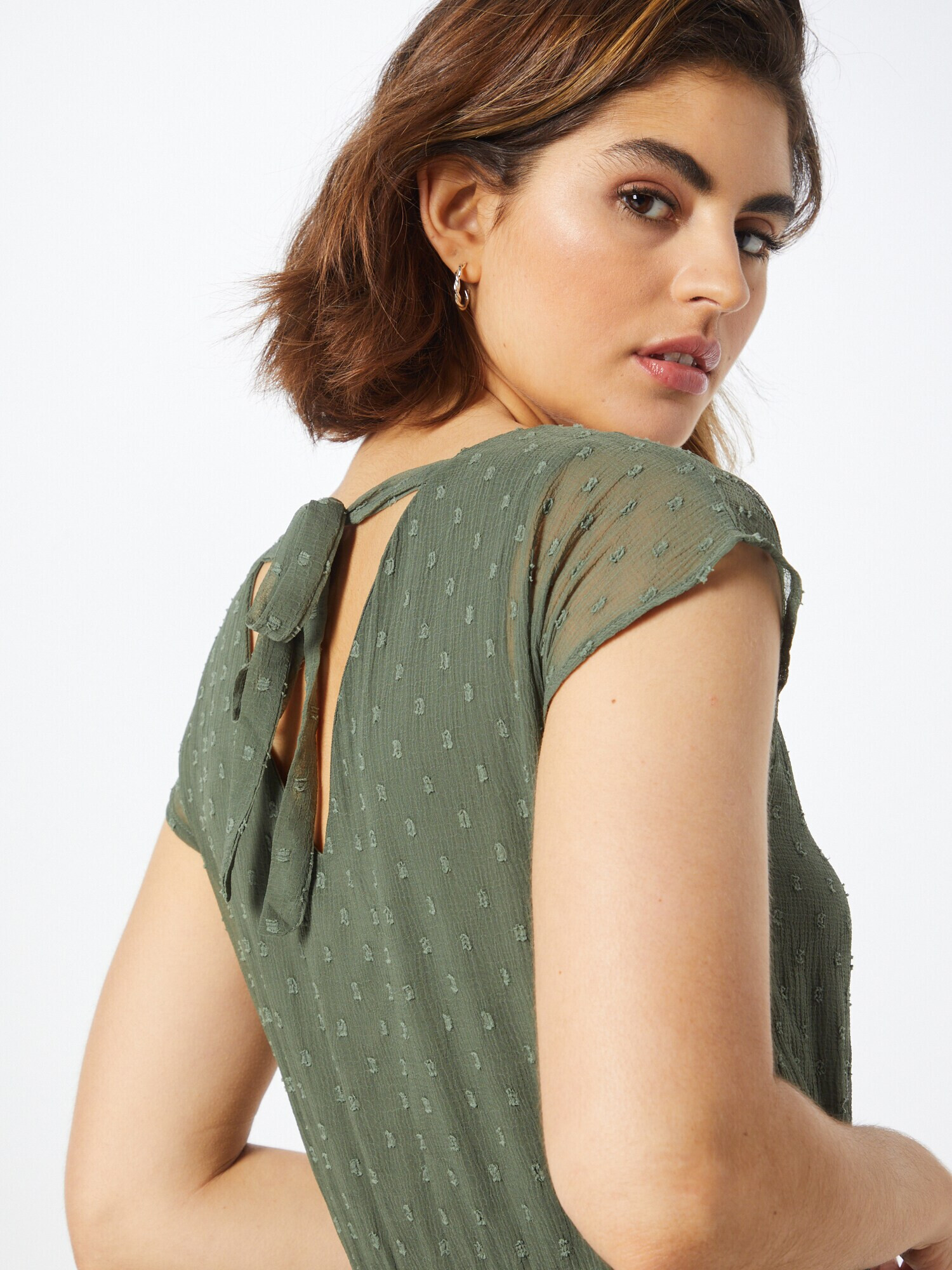 ABOUT YOU Rochie 'Kirsten' verde kiwi - Pled.ro