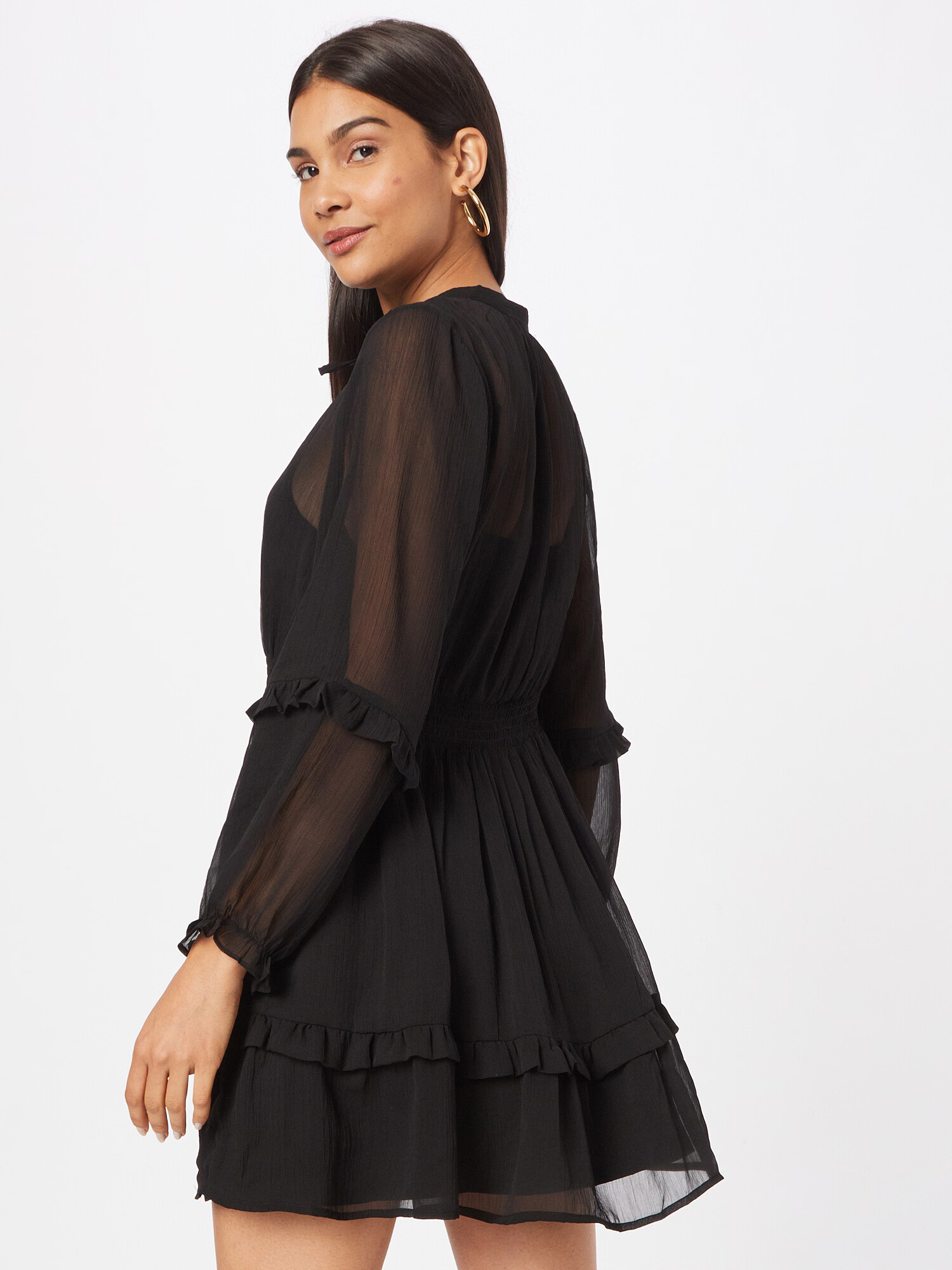 ABOUT YOU Rochie 'Levinia Dress' negru - Pled.ro