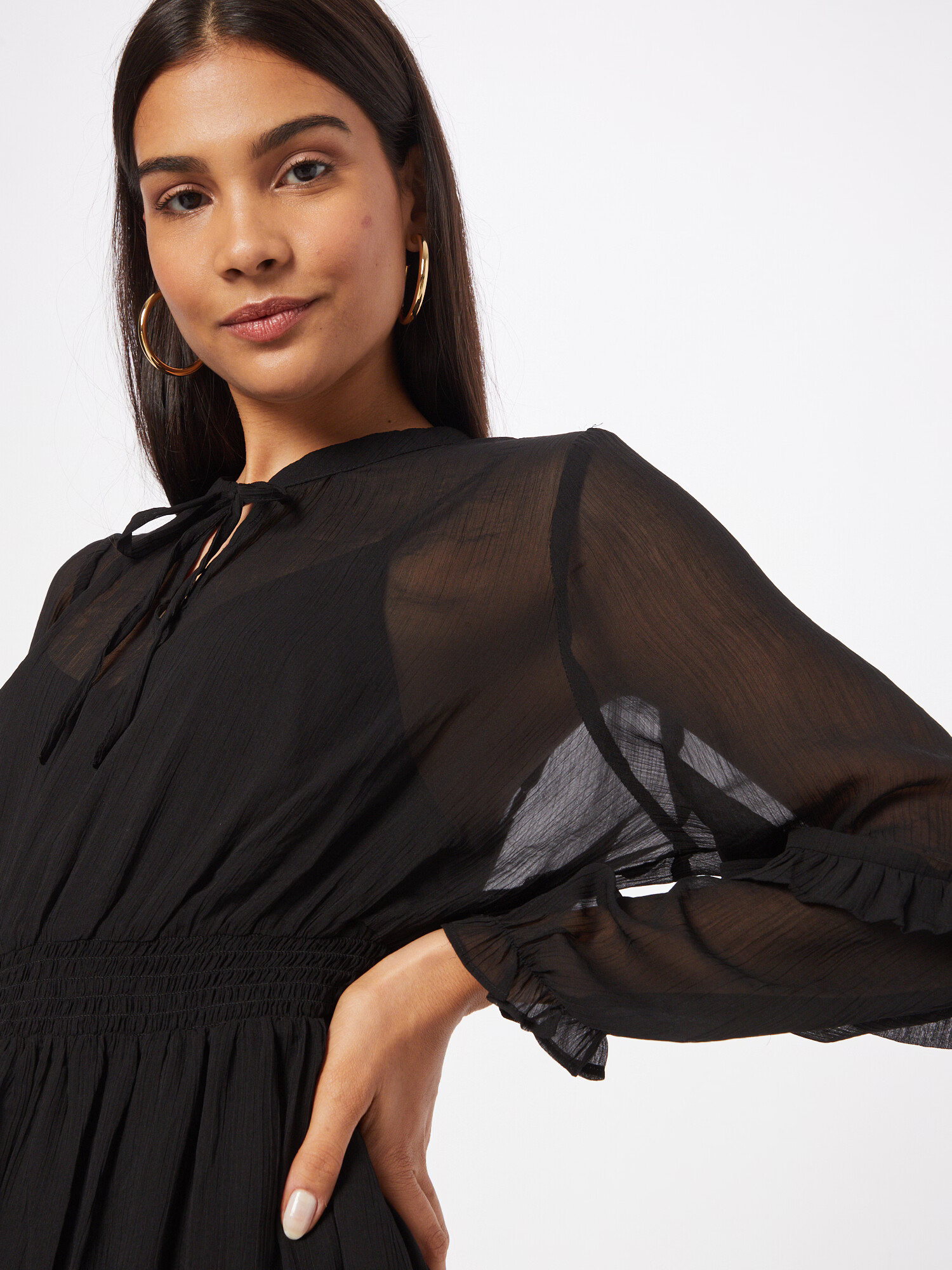 ABOUT YOU Rochie 'Levinia Dress' negru - Pled.ro