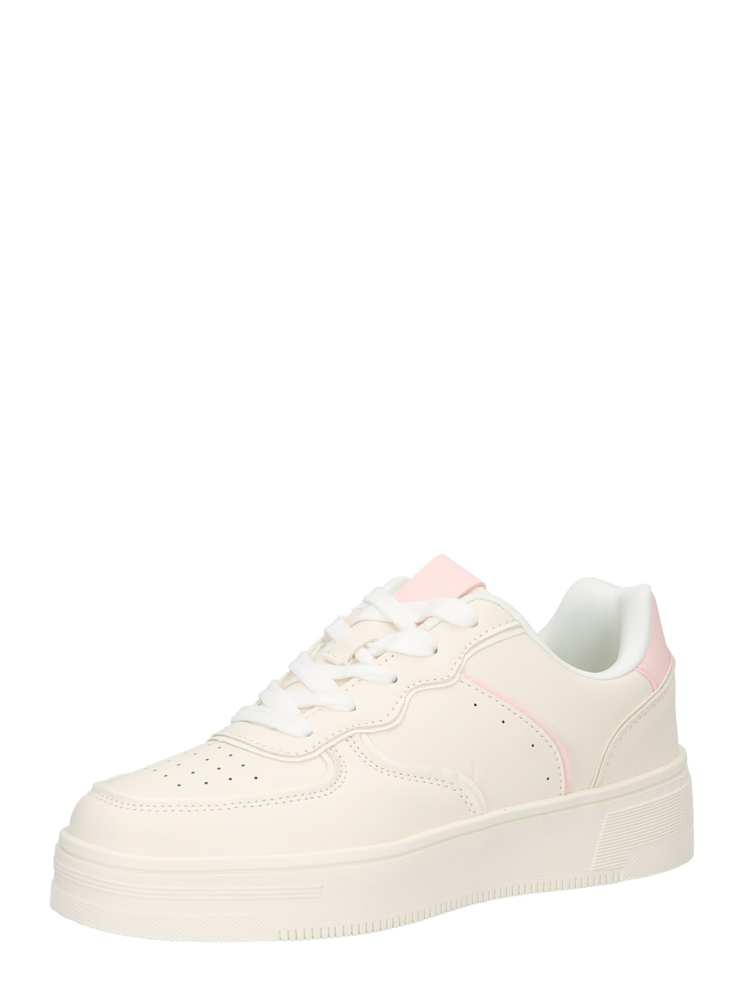 ABOUT YOU Sneaker low 'Enie' ecru / roz - Pled.ro