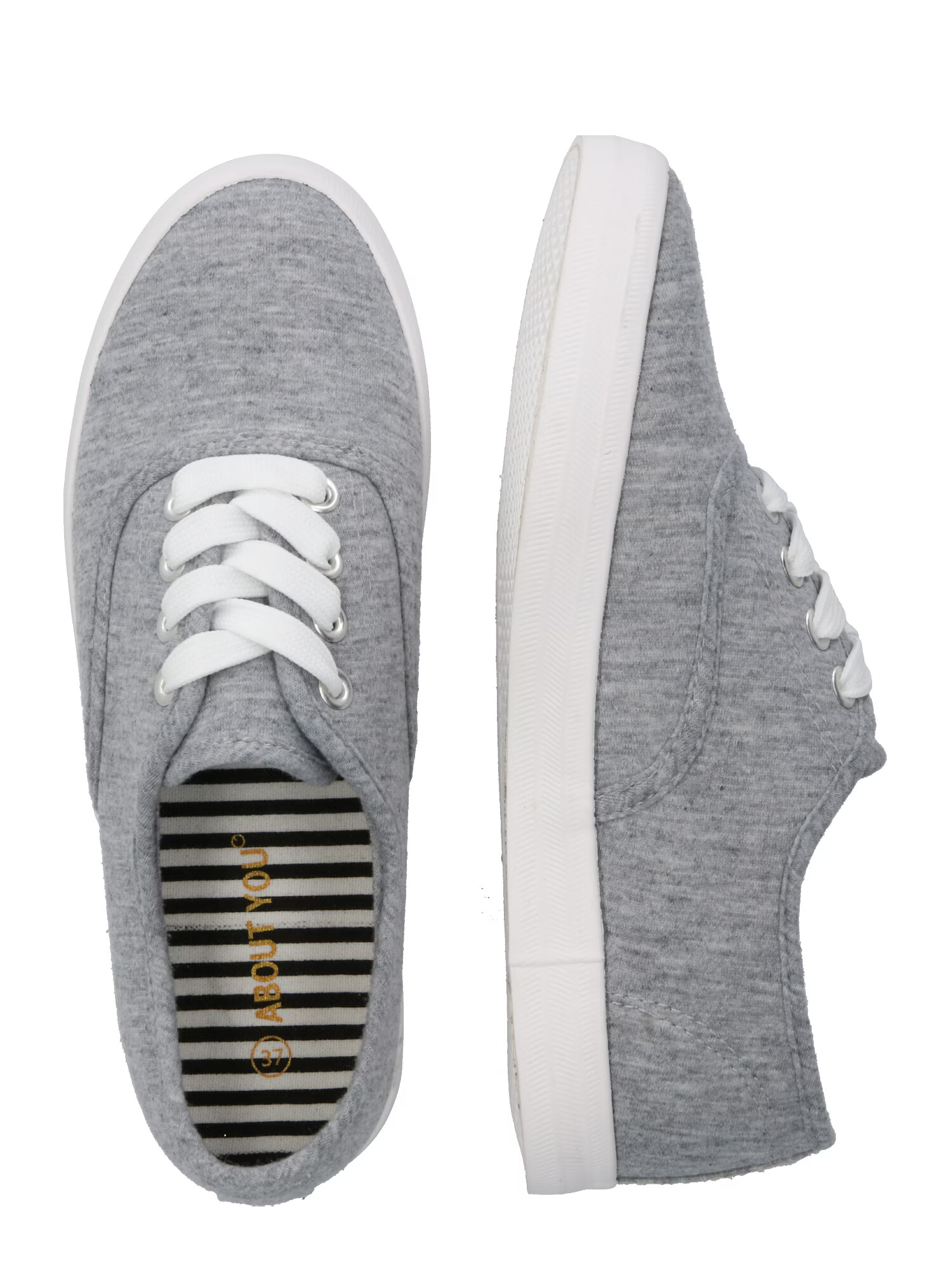 ABOUT YOU Sneaker low 'Friederike' gri amestecat - Pled.ro