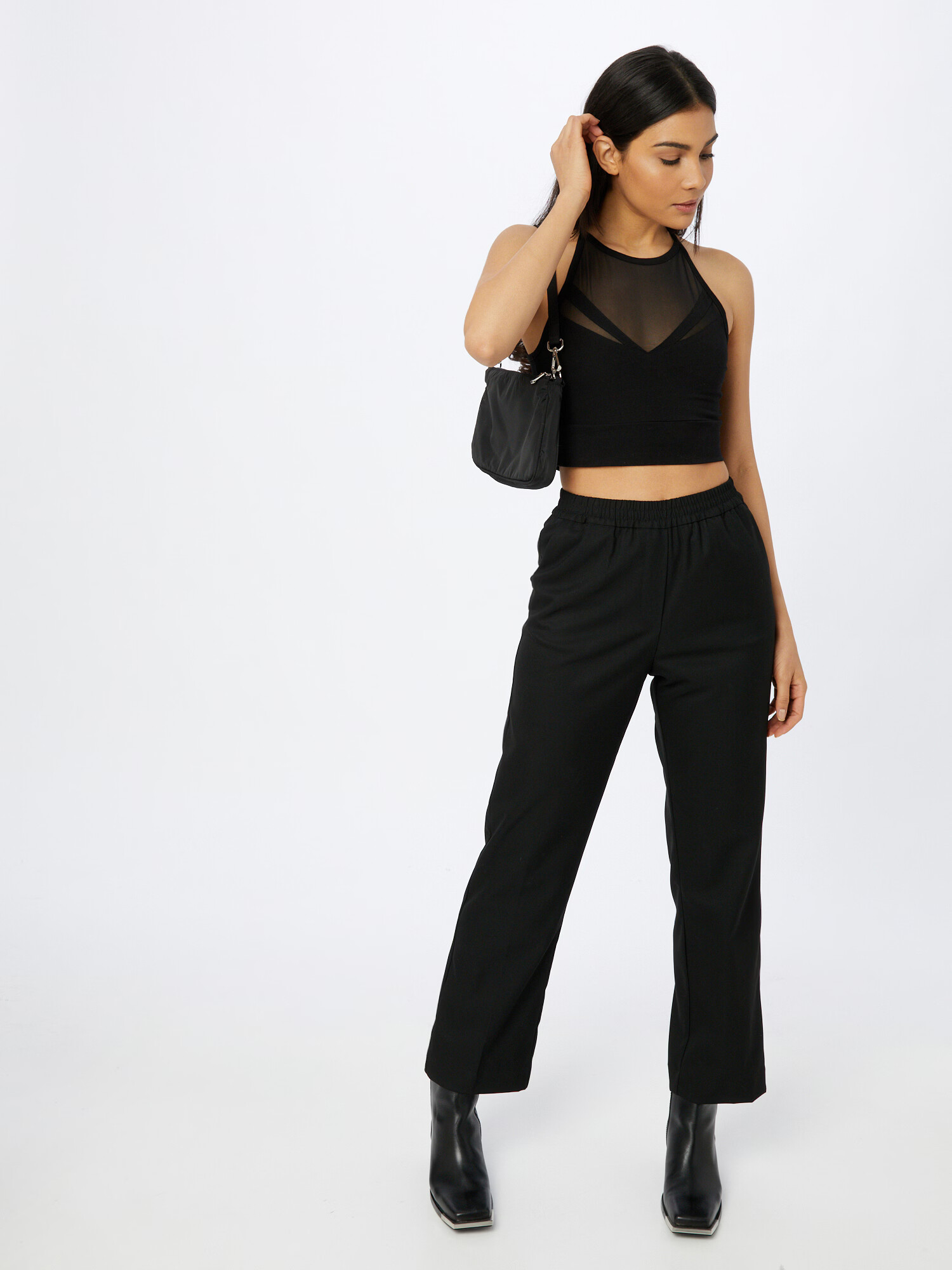 ABOUT YOU Top 'Blanca' negru - Pled.ro